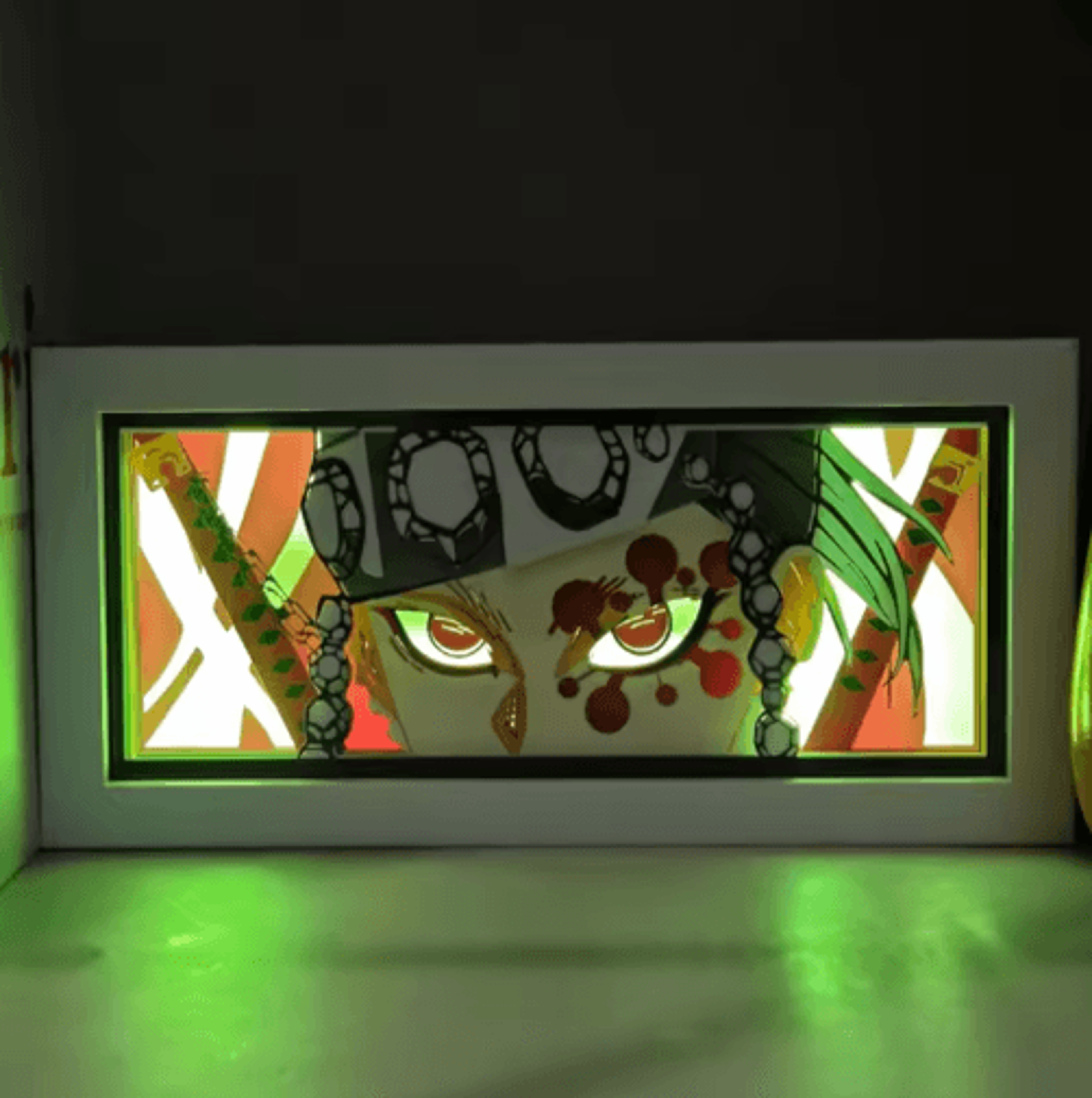 Demon Slayer 3D LED Light Box  Tanjiro Anime Night Light Decor 3