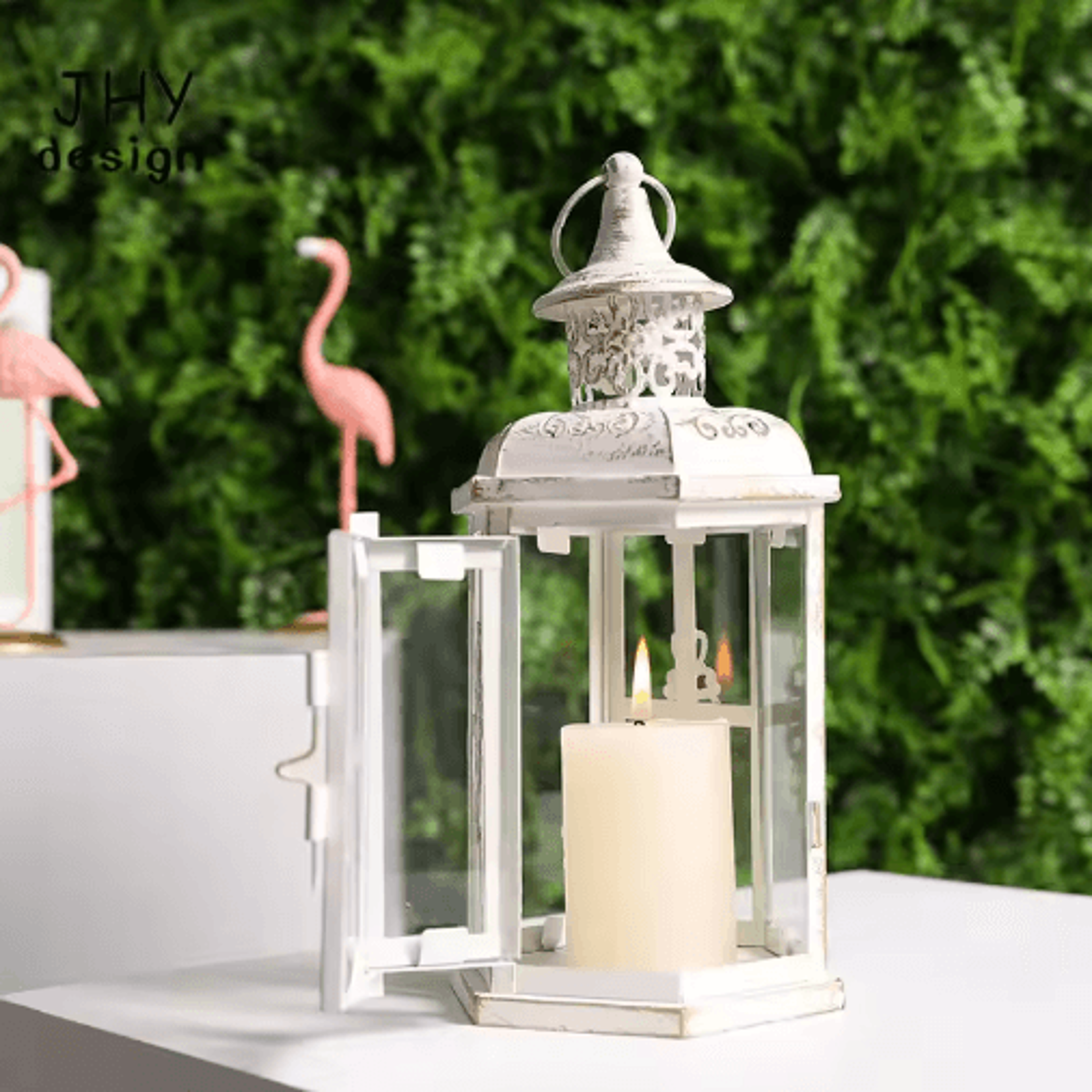 Vintage Hanging Candle Lantern 11 Metal Decorative Lantern For Indoor  Outdoor Decor 7