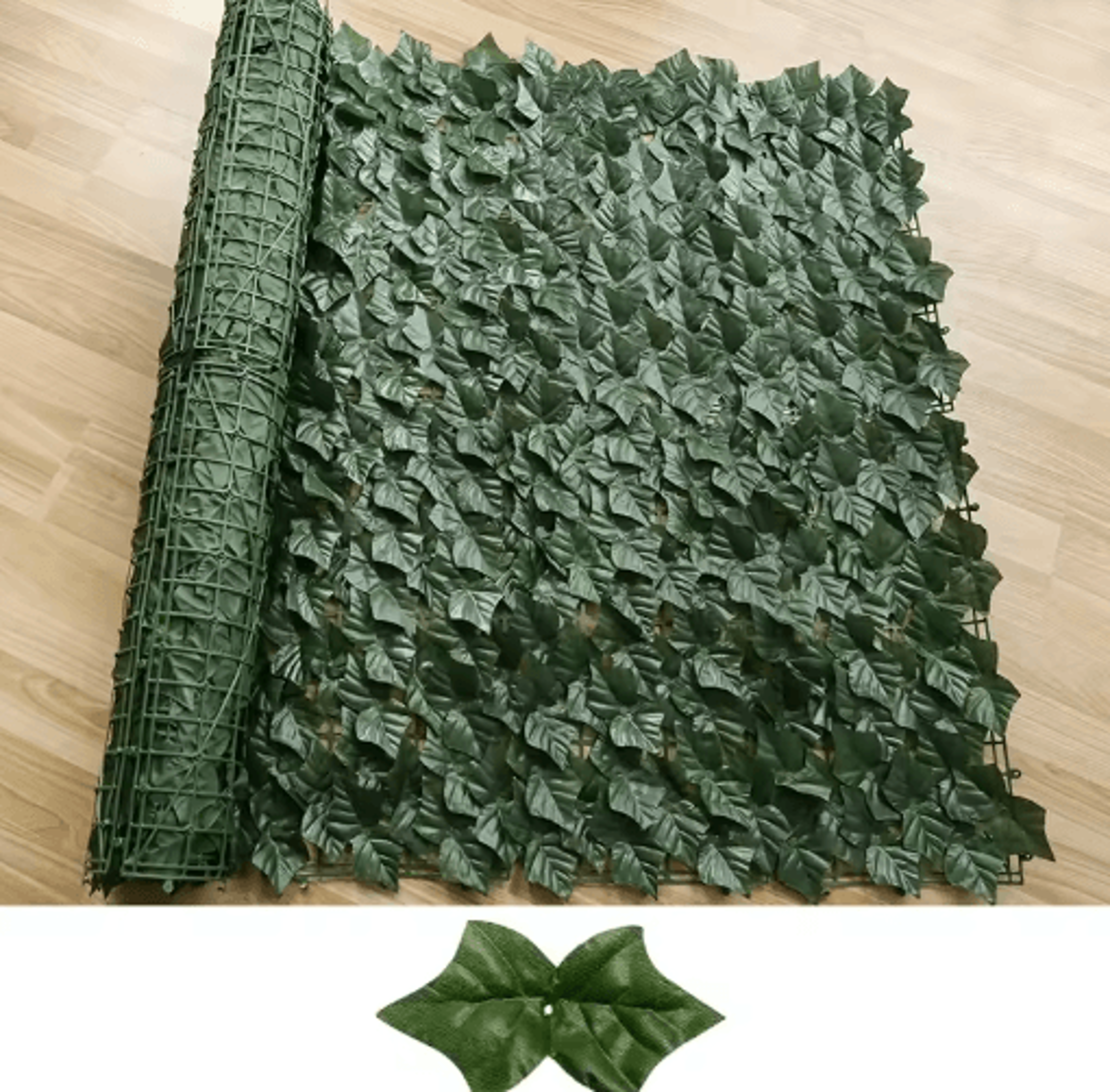 Artificial Ivy Privacy Fence 50 By 500 Cm Balcony  Garden Leaf Screen Decor 9