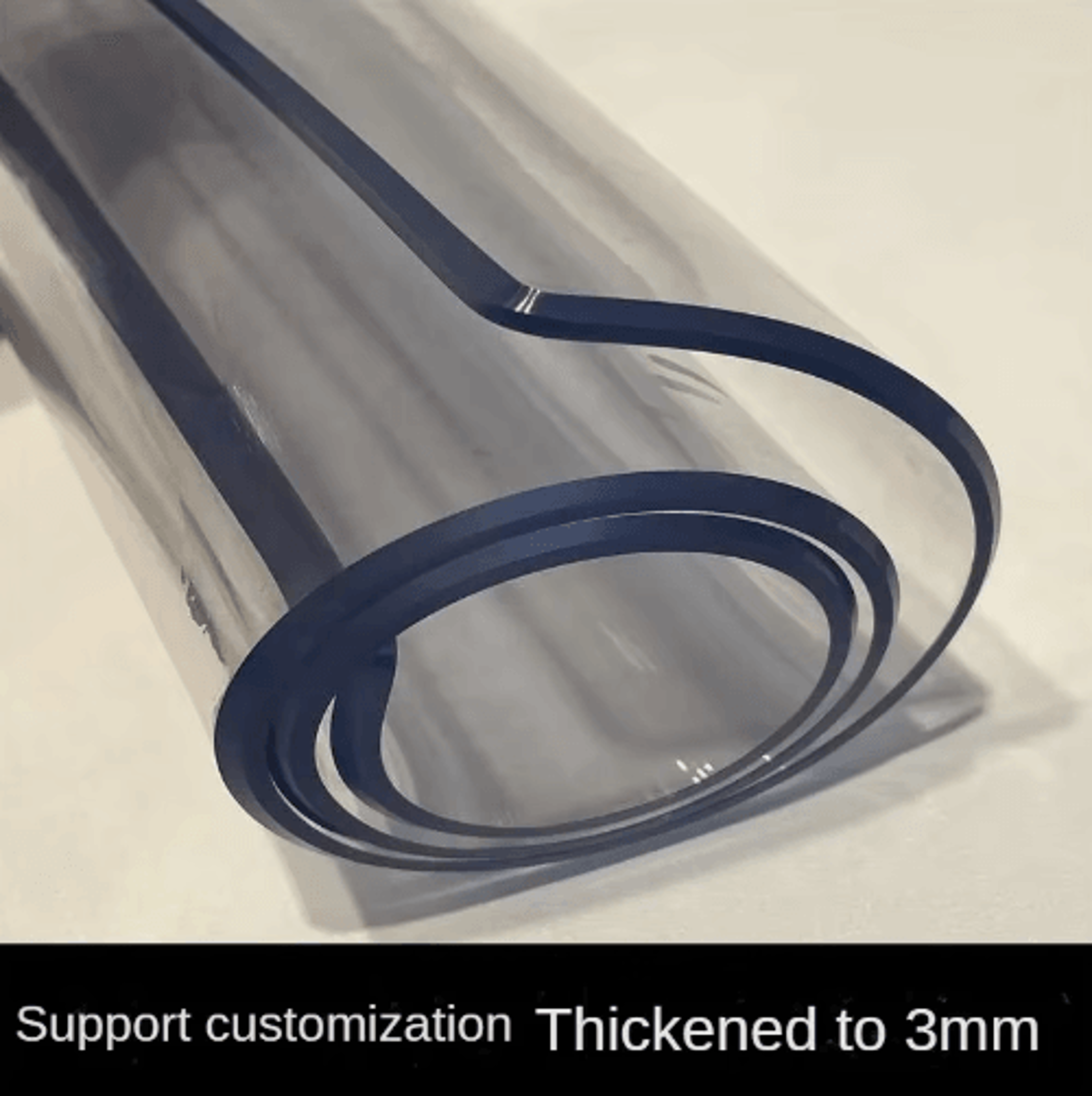3.0mm clear pvc table protector waterproof transparent table cover