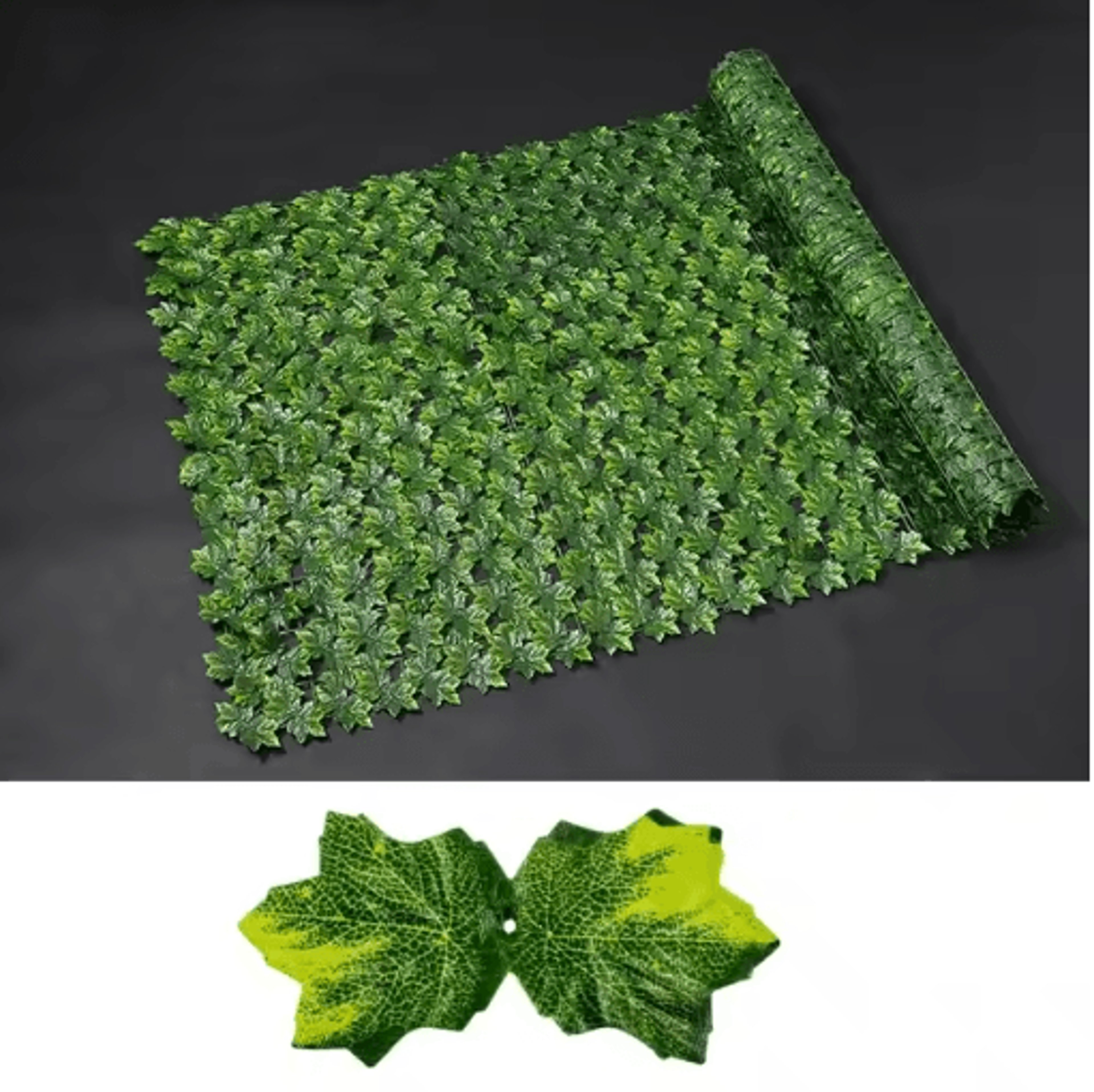 Artificial Ivy Hedge Fence Panel Outdoor Balcony Privacy Screen Decor 1