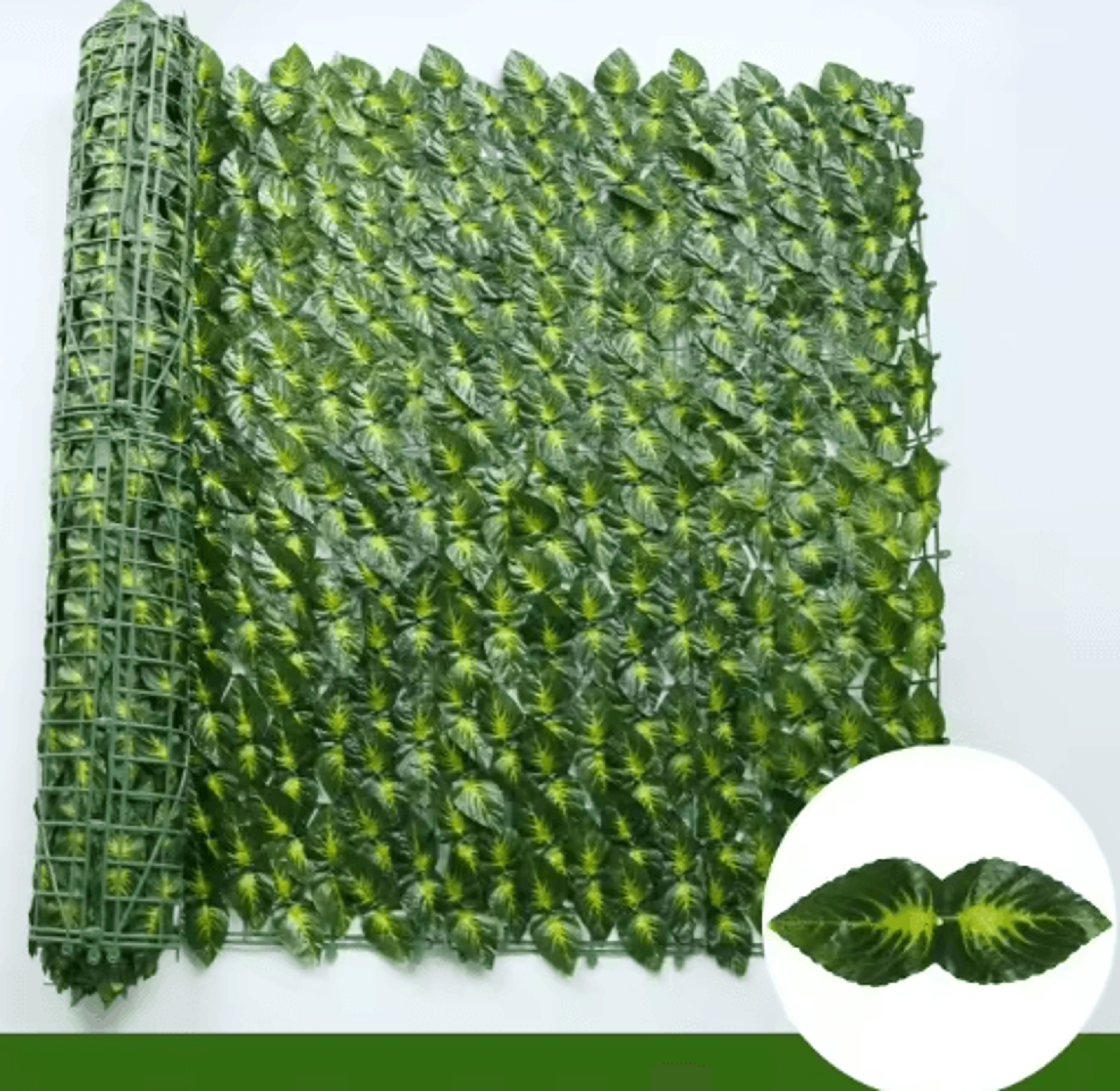 Artificial Ivy Hedge Fence Panel Outdoor Balcony Privacy Screen Decor 4
