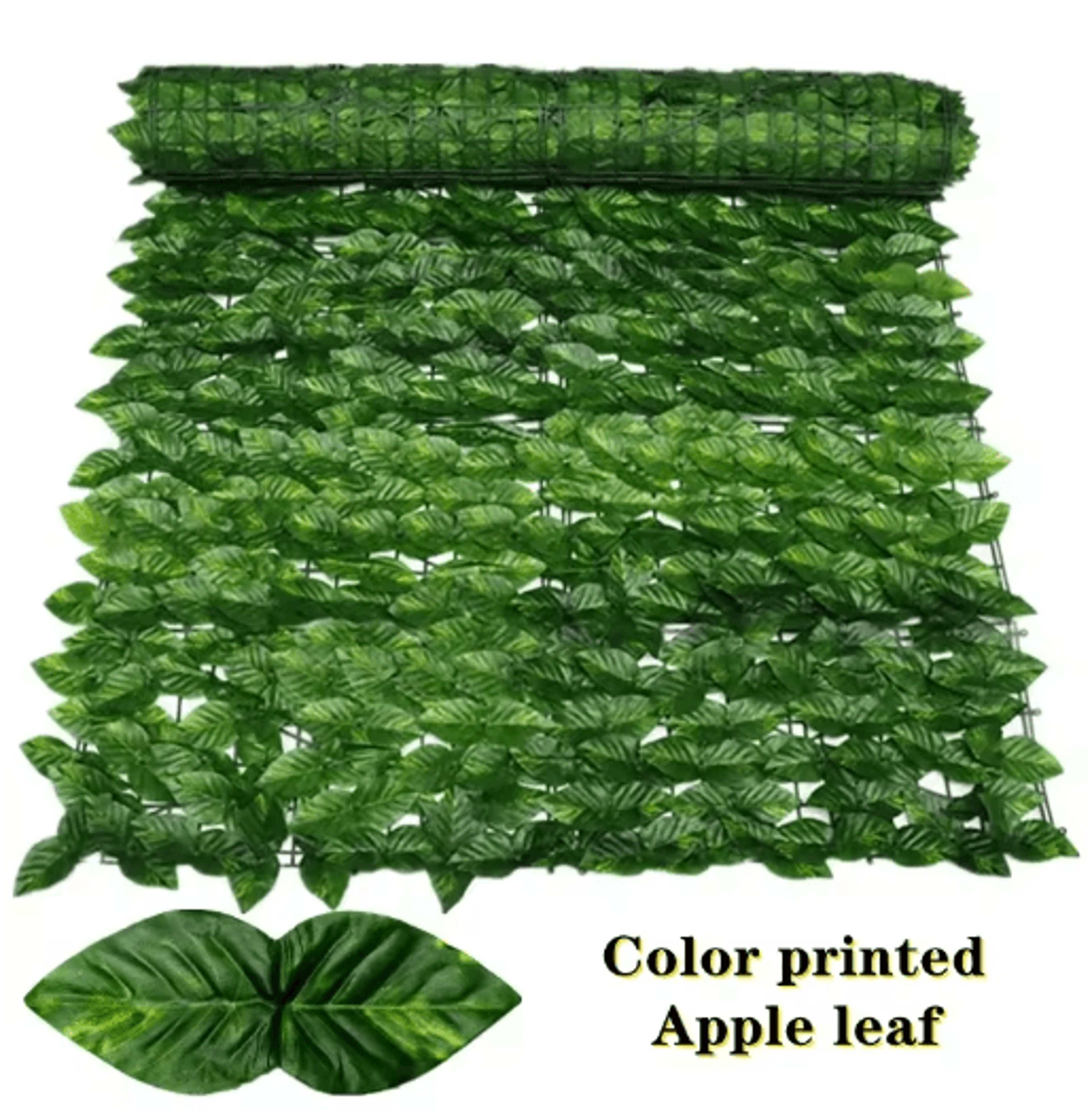 Artificial Ivy Hedge Fence Panel Faux Leaf Privacy Screen For Balcony  Garden 11