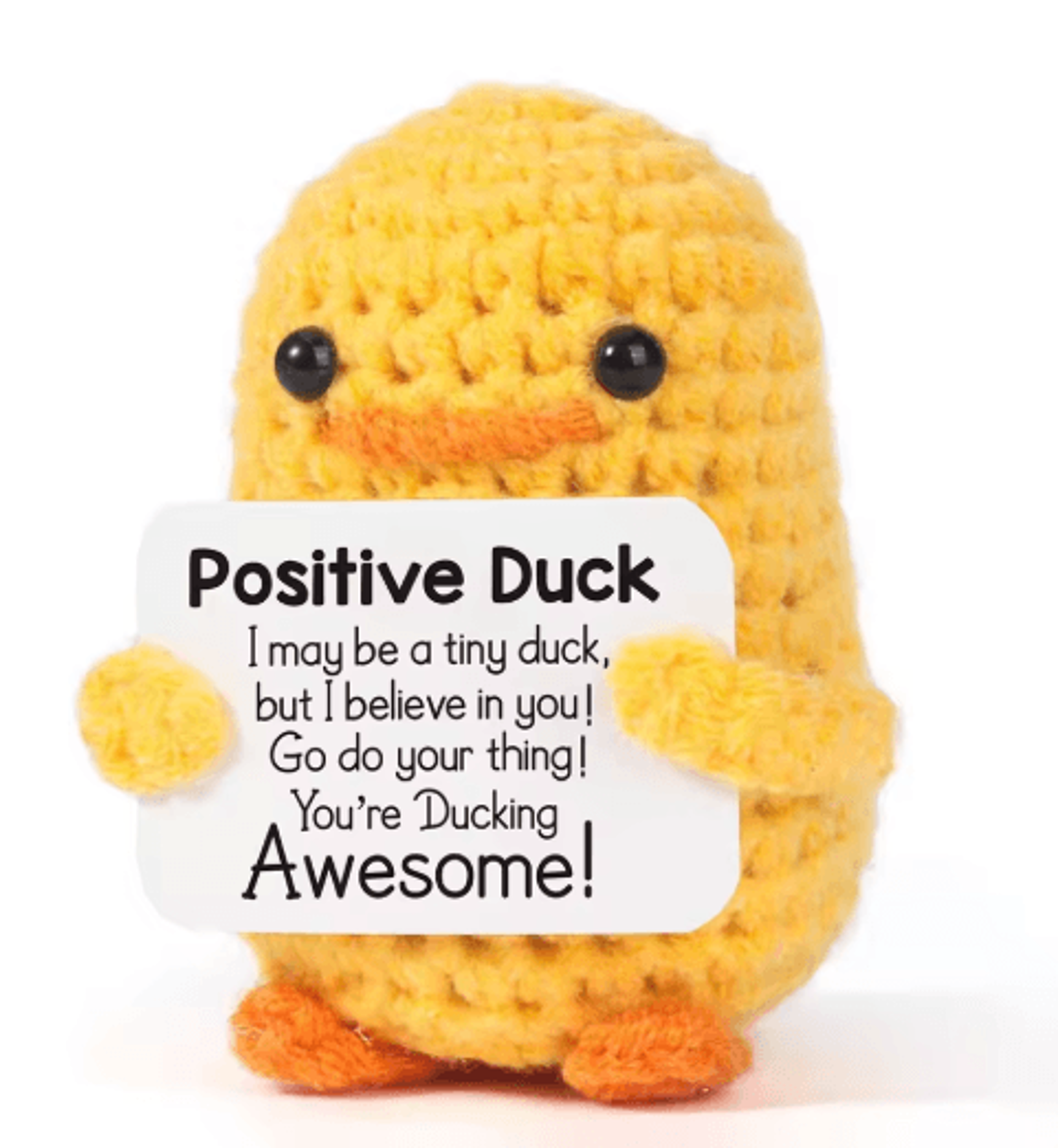 Handmade Crochet Plush Toy Cute Emotional Support Desk Decor Gift 5
