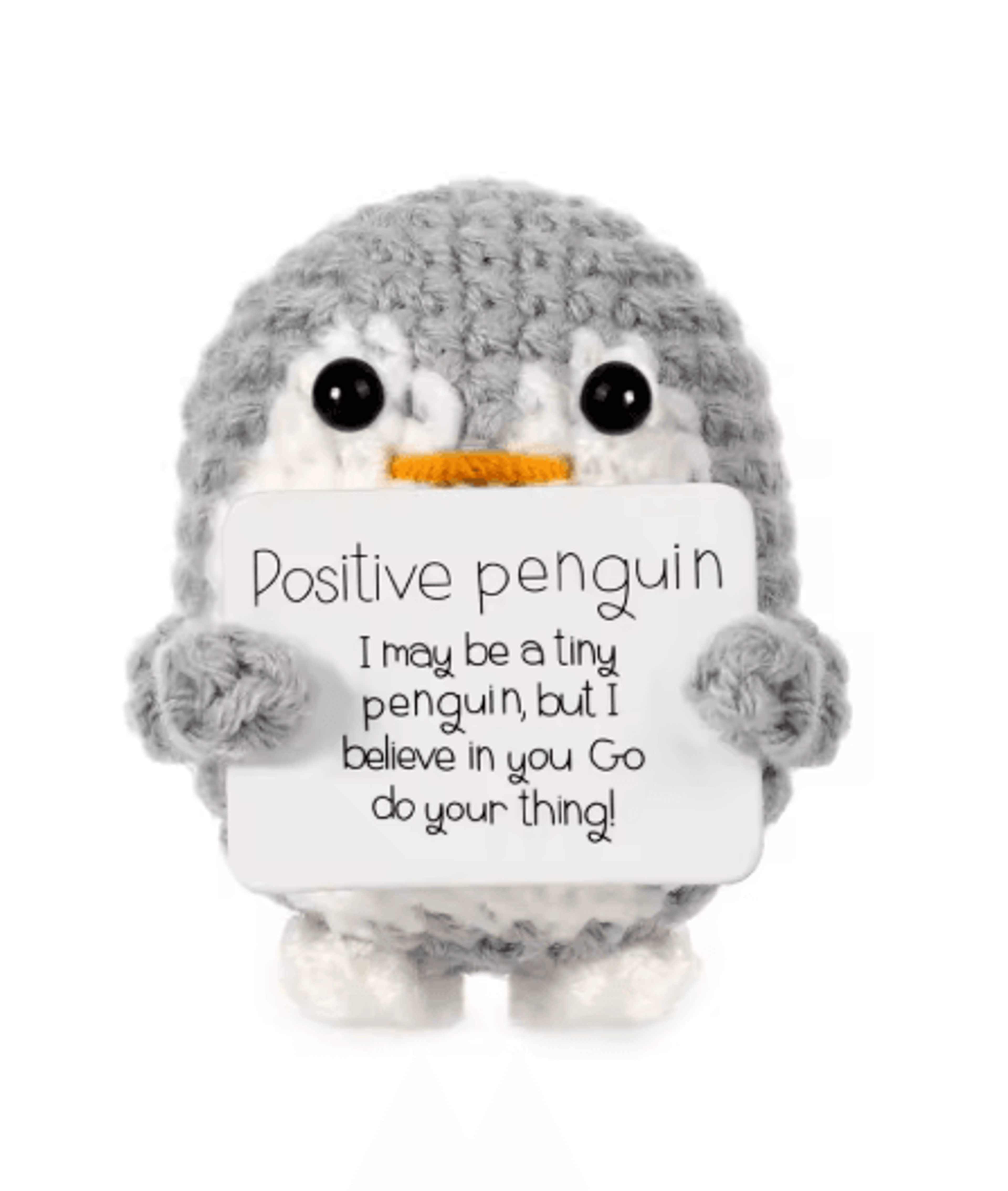 Handmade Crochet Plush Toy Cute Emotional Support Desk Decor Gift 6