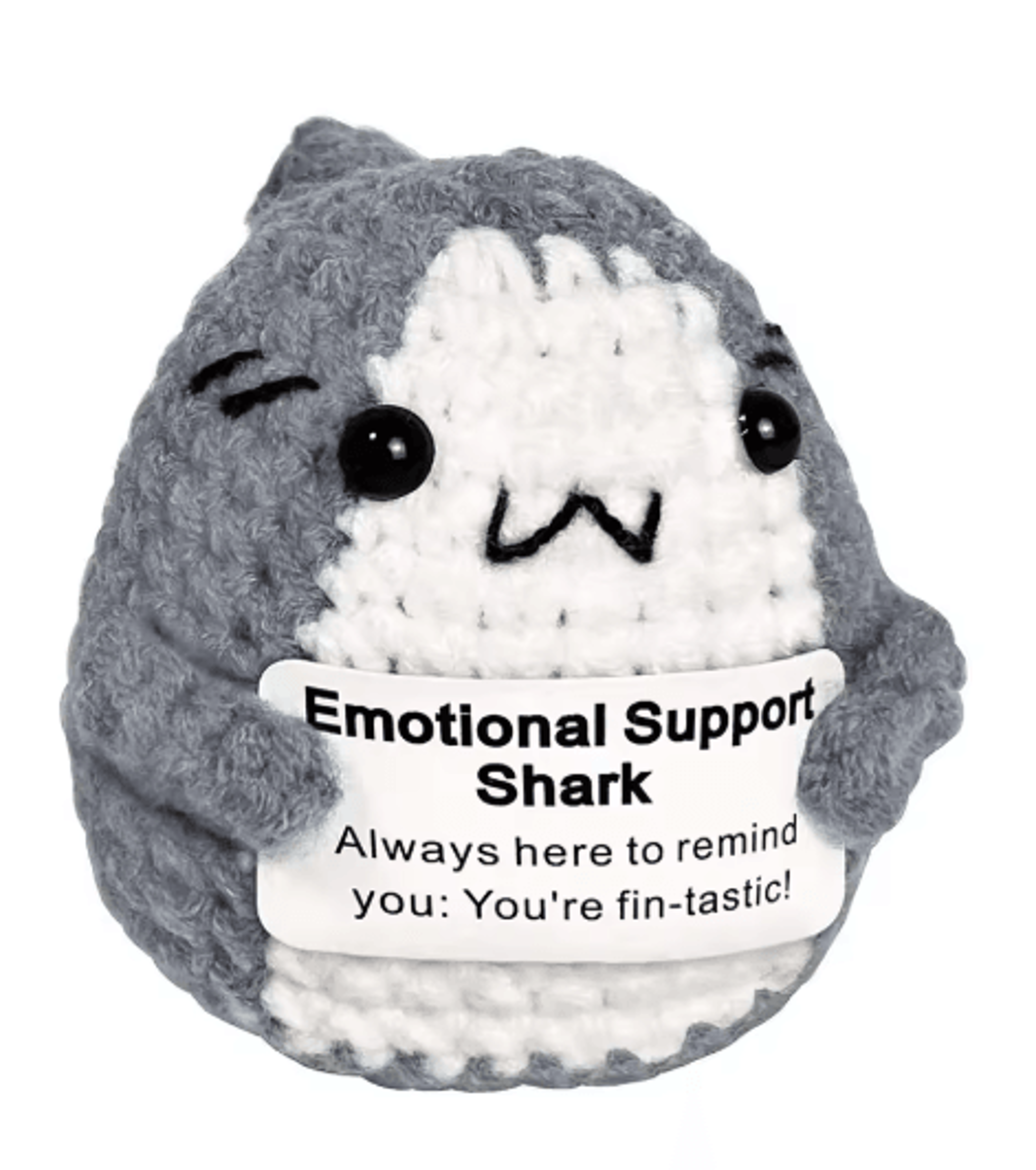 Handmade Crochet Plush Toy Cute Emotional Support Desk Decor Gift 9