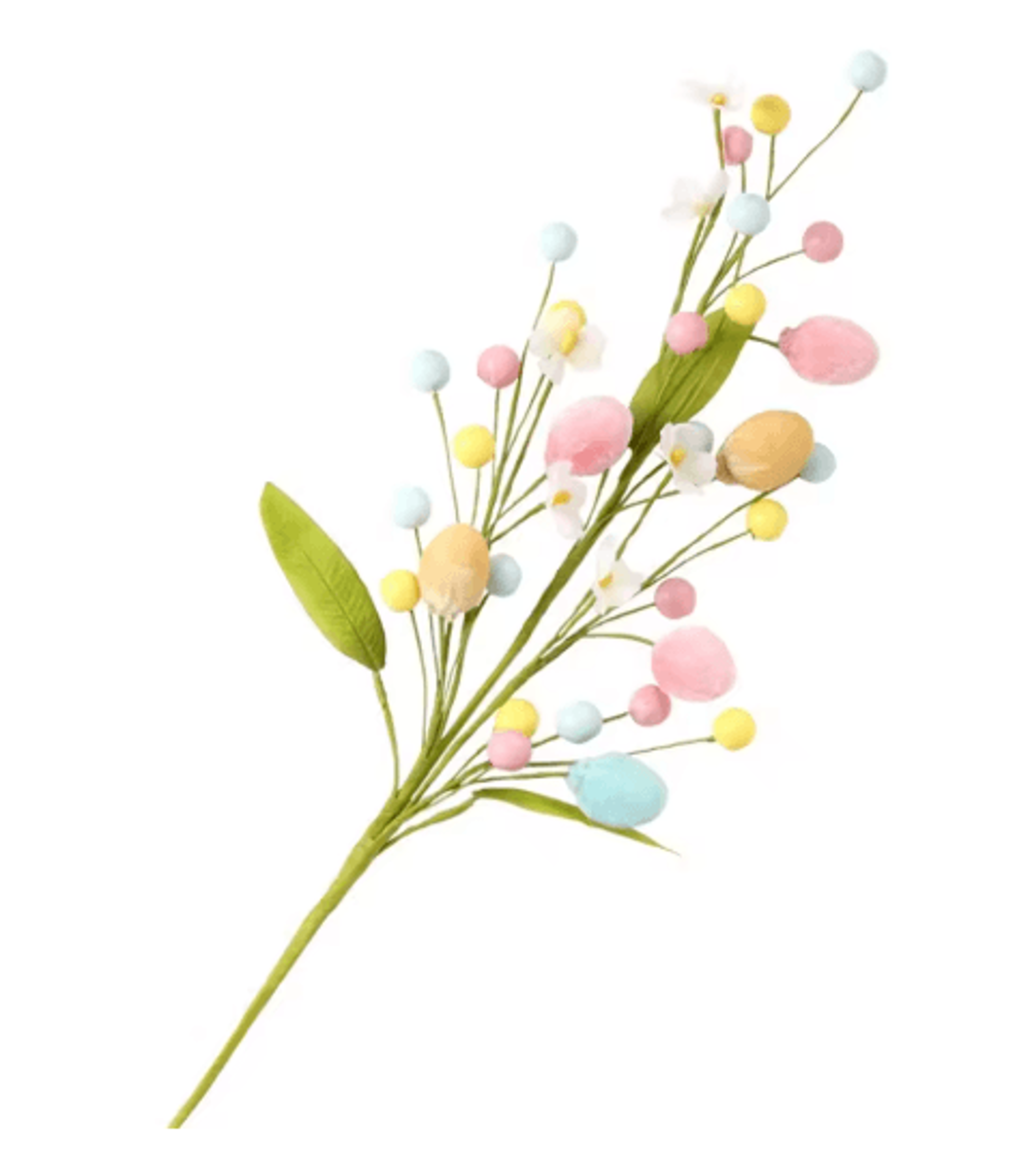 Easter Egg Tree Branch Decor Artificial Spring Branch For Festive Home Styling 12