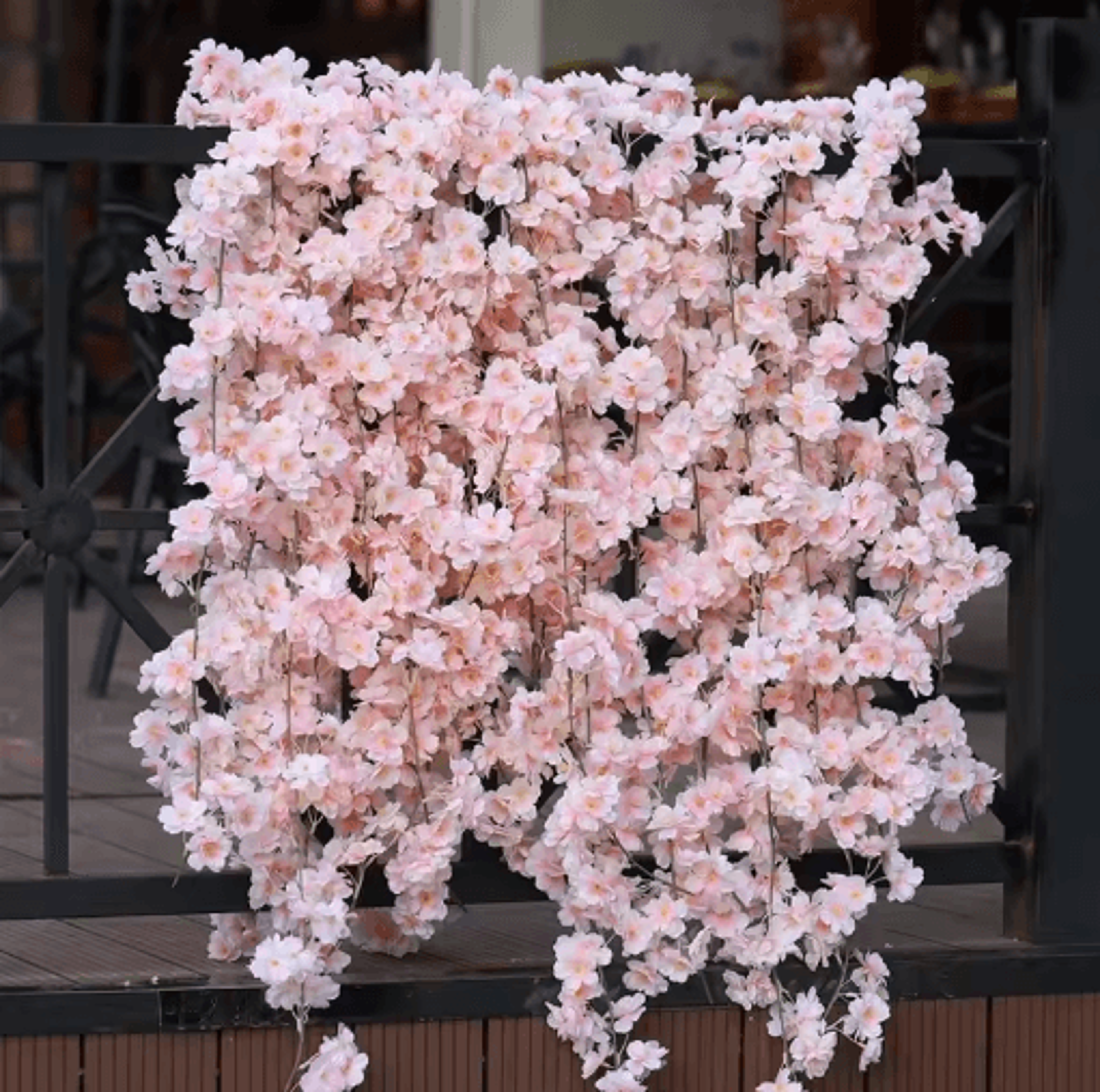 180cm artificial sakura cherry blossom garland wedding arch & floral backdrop decor