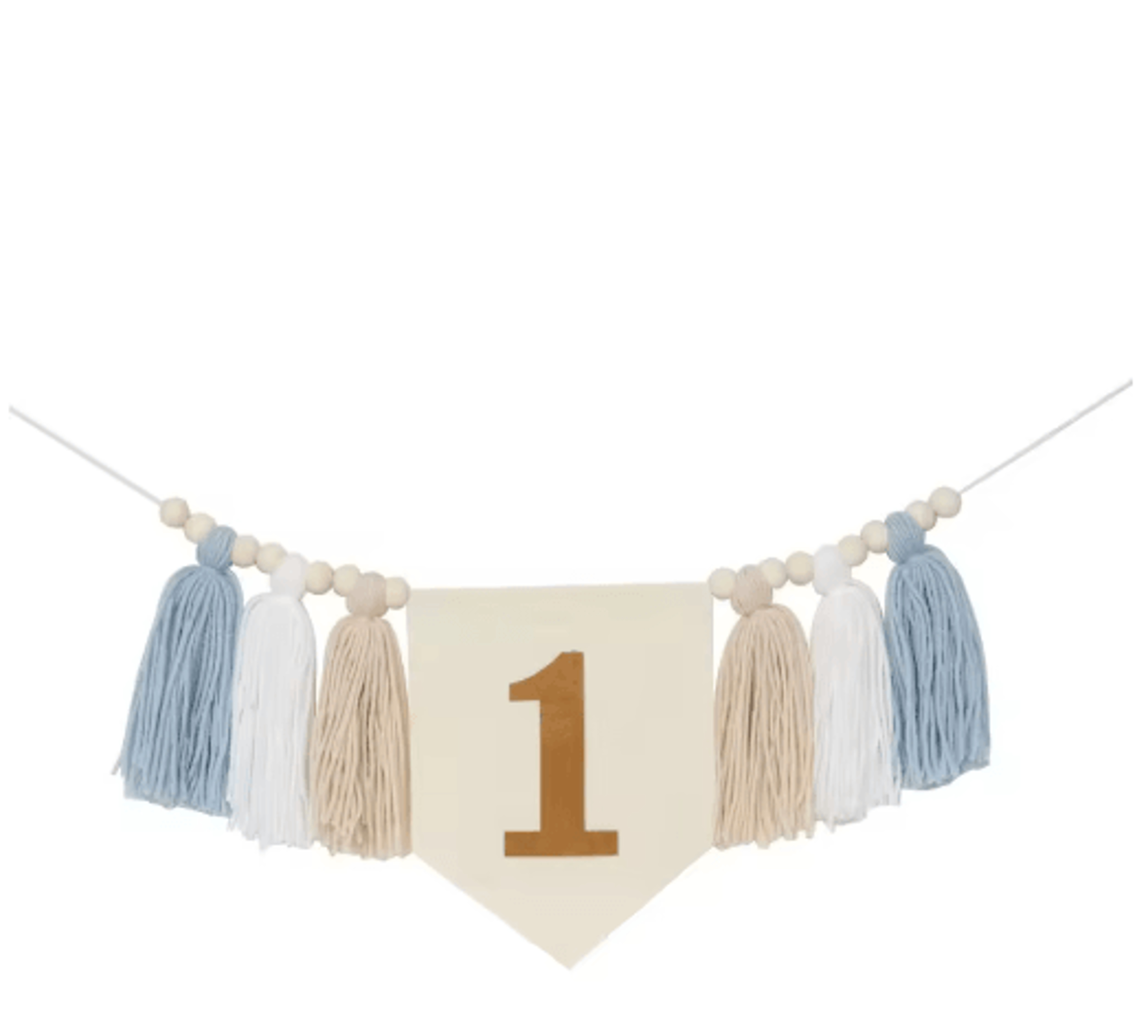 Boho 1st Birthday High Chair Banner Baby First Birthday Party Decor 6