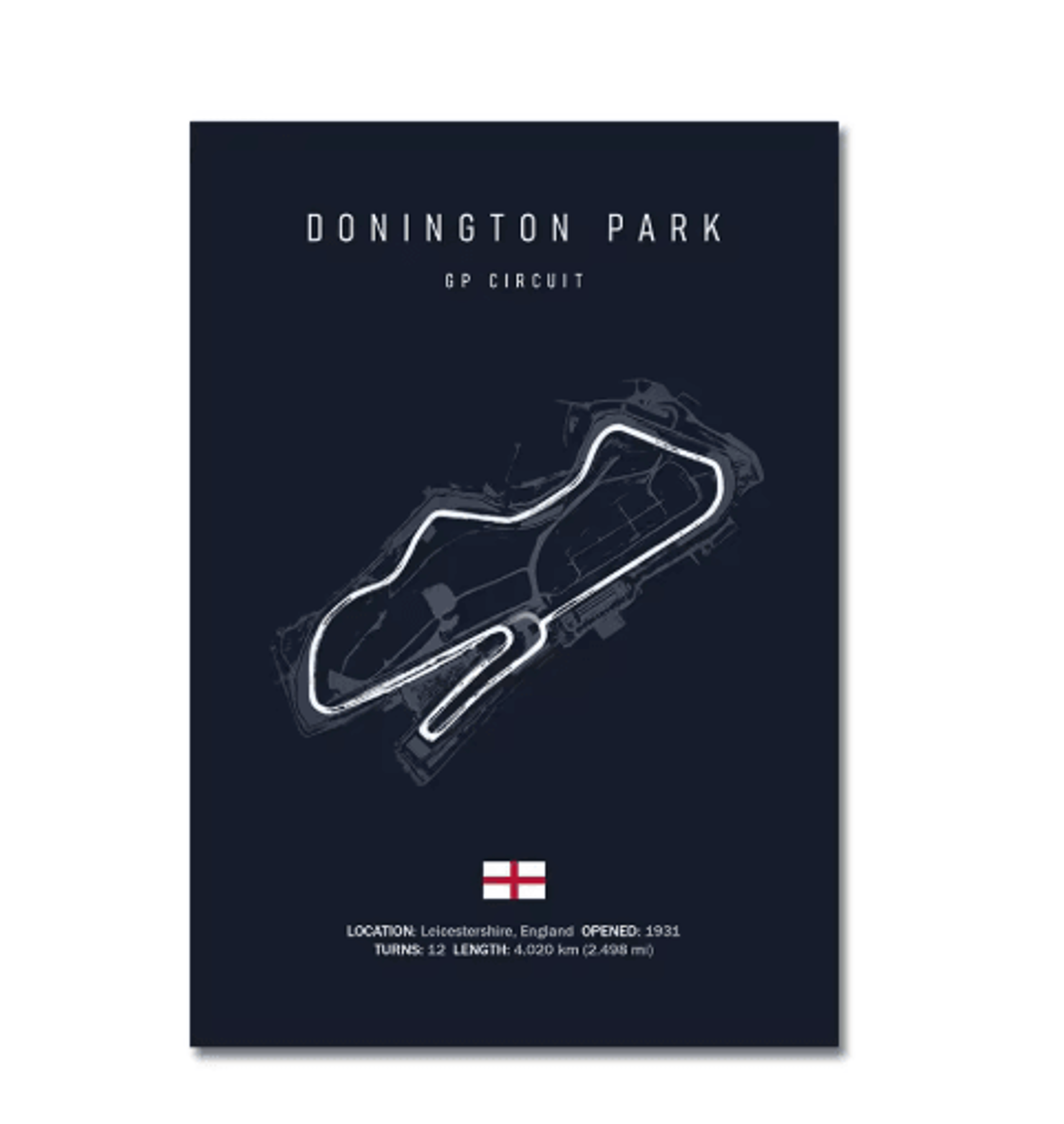 F1 Circuit Wall Art Set Nurburgring Monza  Silverstone Race Track Canvas Prints 27