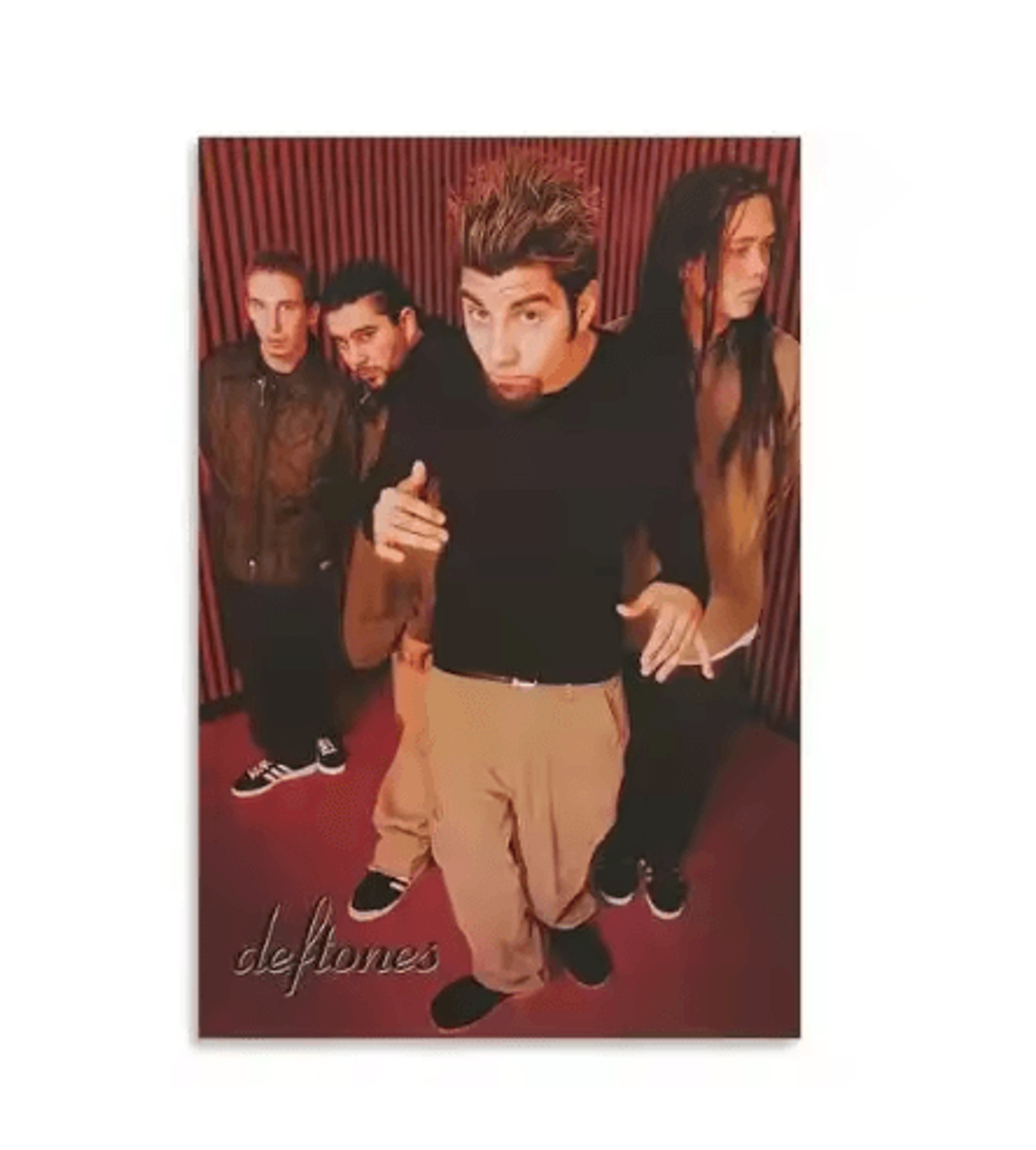 Deftones Around The Fur Album Poster Retro Rock Band Wall Art Decor 11