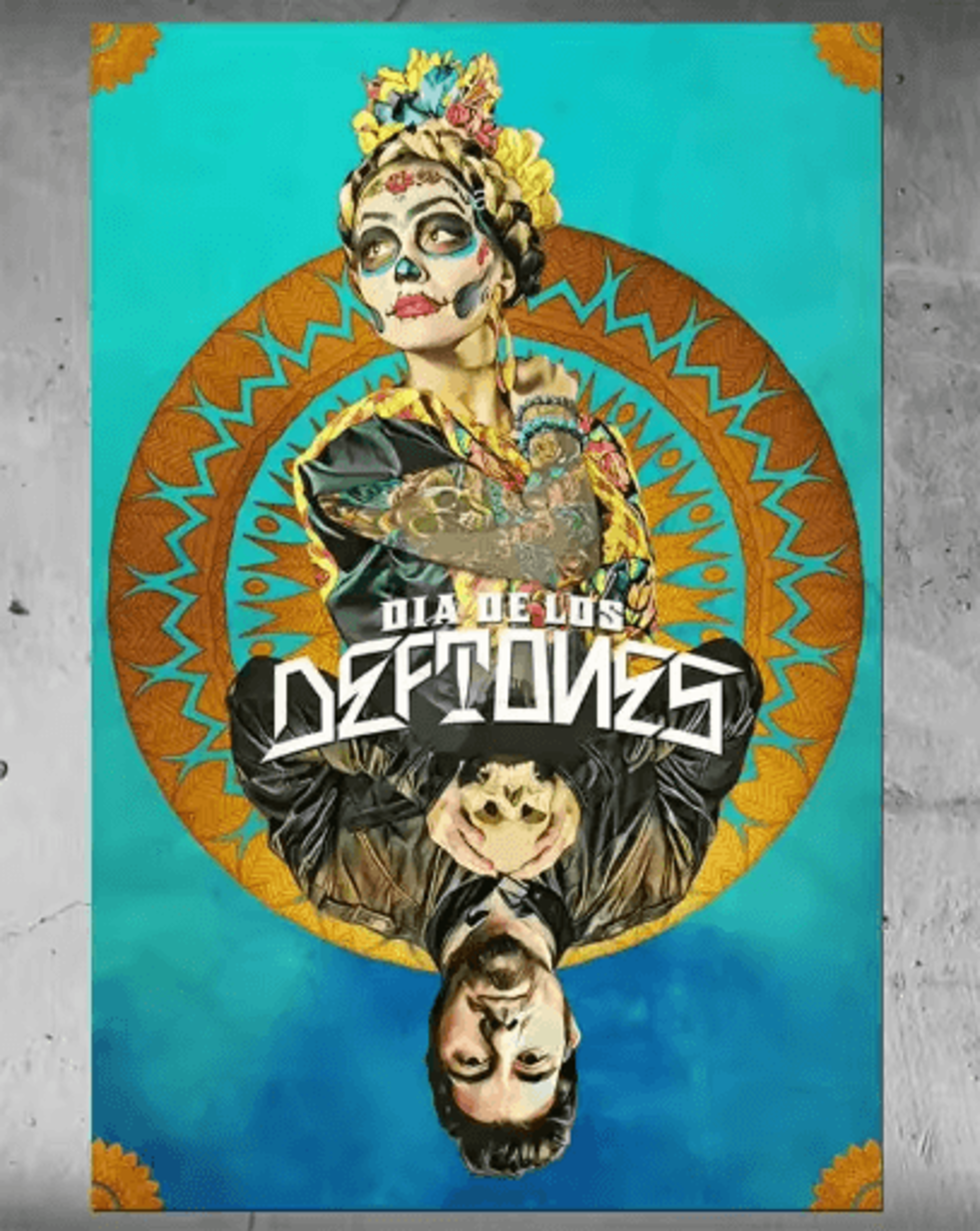 Deftones Around The Fur Album Poster Retro Rock Band Wall Art Decor 14