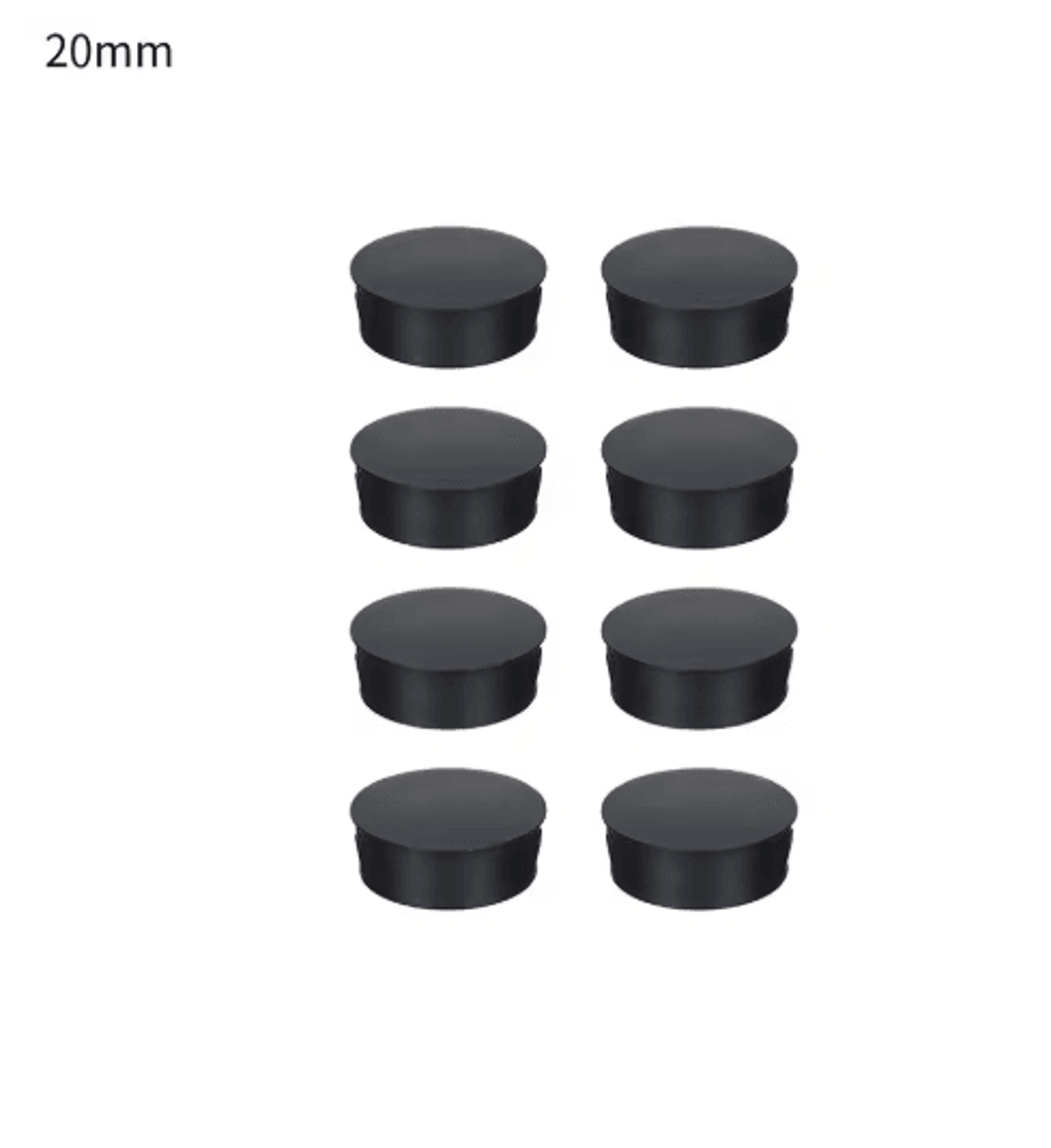 Furniture Leg Floor Protection End Caps  Pipe Plug Covers 2