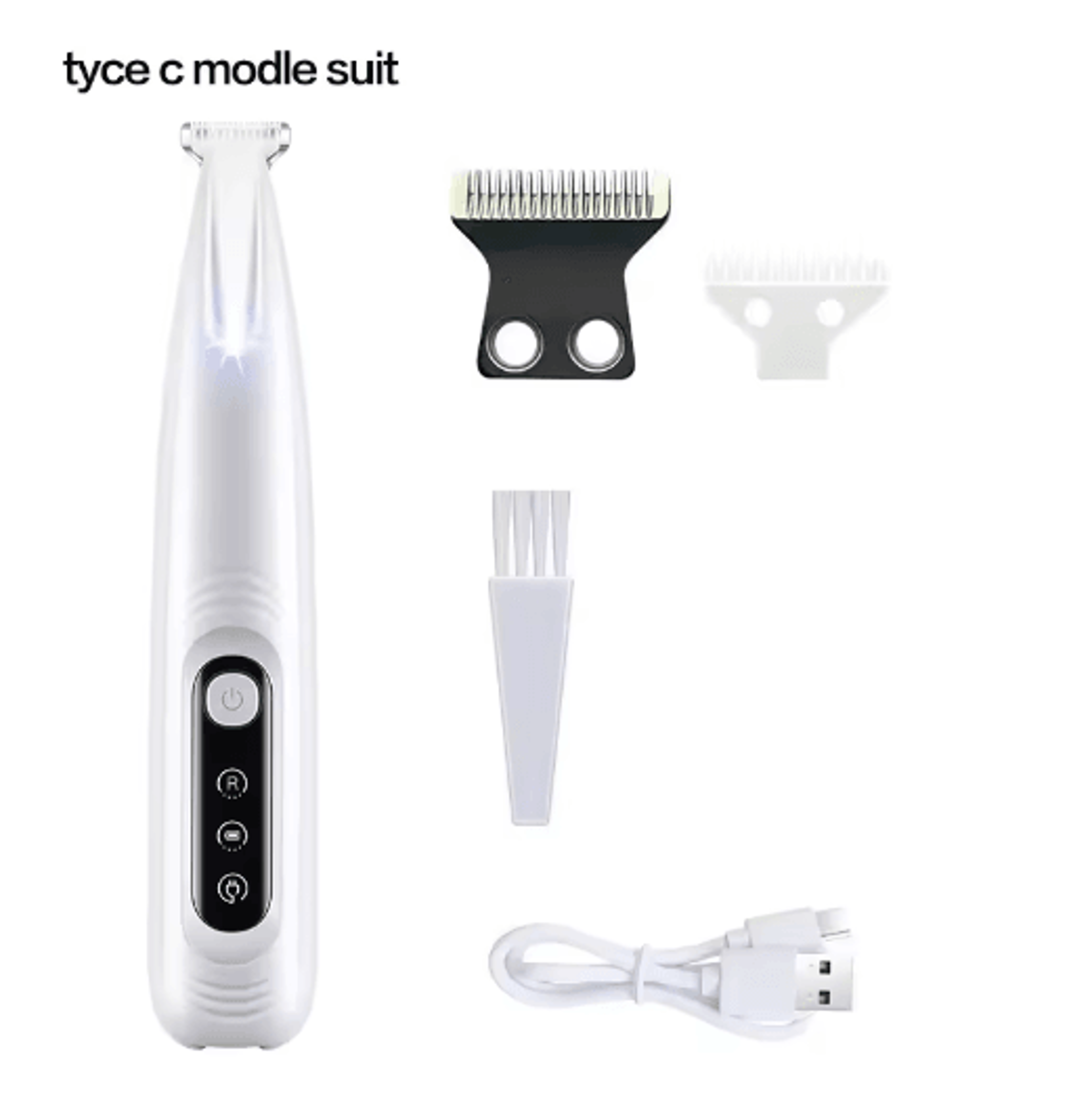 GlowTrim Pro Paw Trimmer Waterproof Pet Hair Clipper With LED Light  Display 4