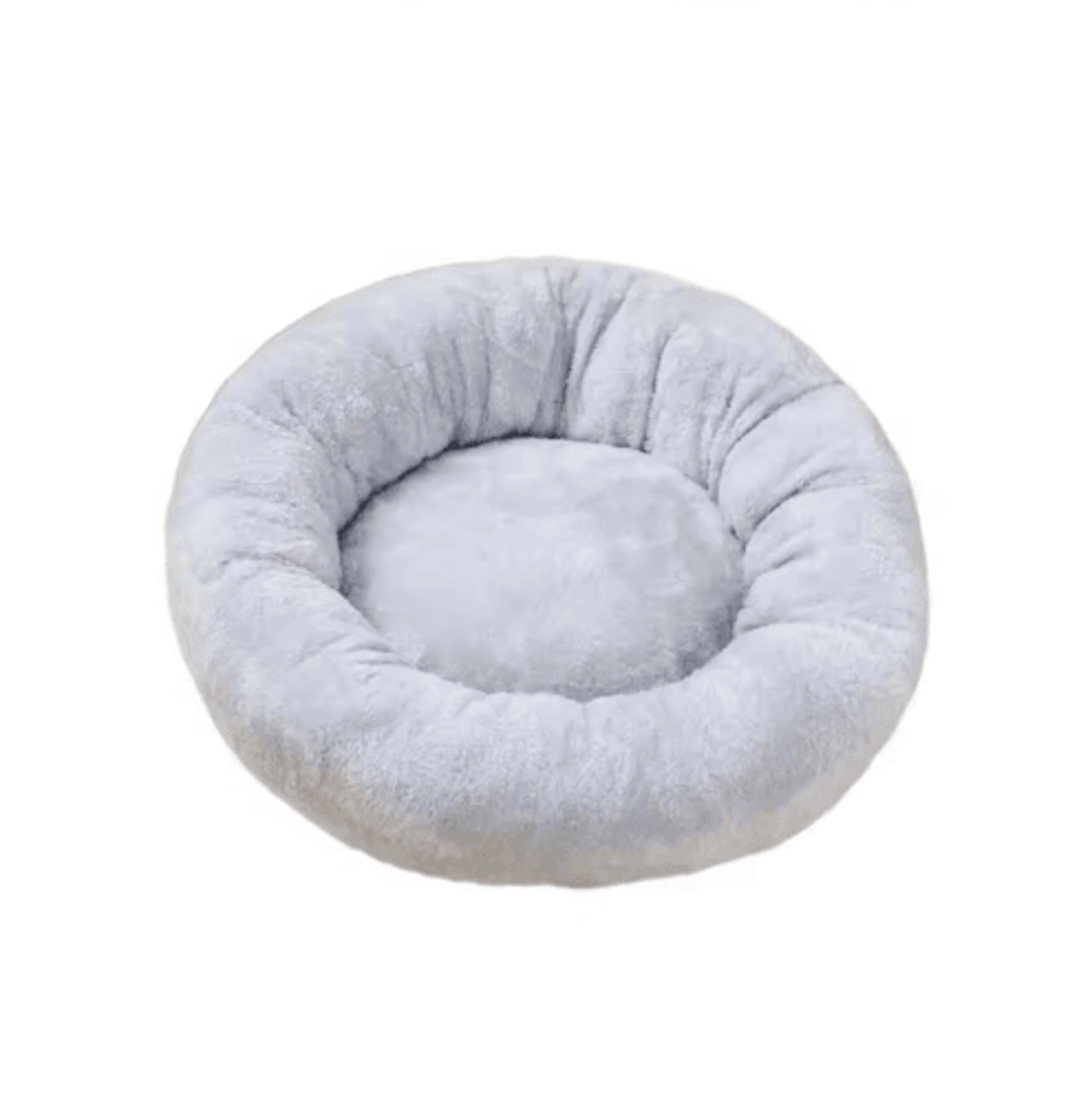 Comfortable Donut Pet Bed  Soft Washable Round Cushion For Dogs  Cats 1