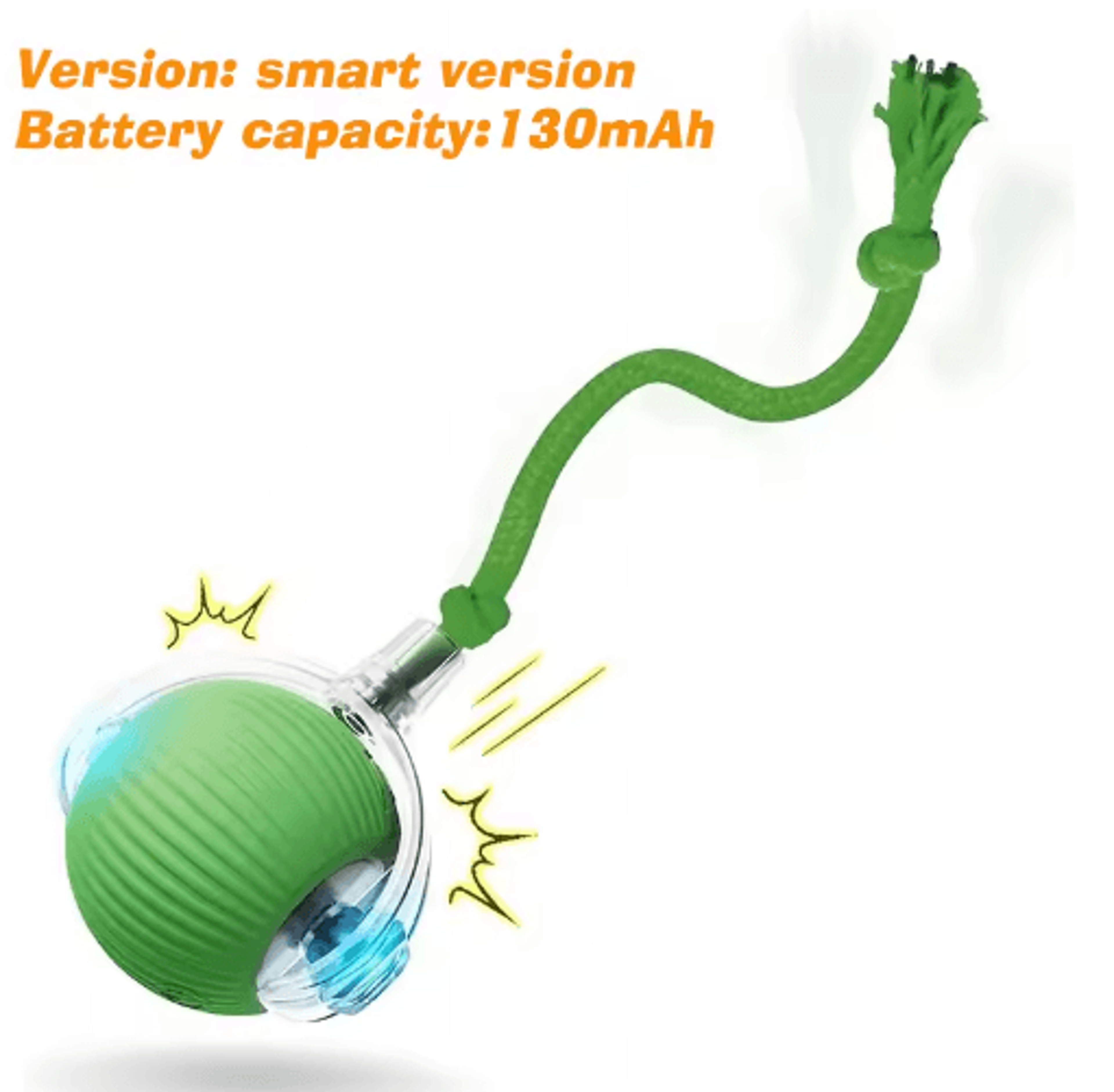 Smart Automatic Rolling Cat Ball  Rechargeable Interactive Toy For Active Cats  Kittens 5