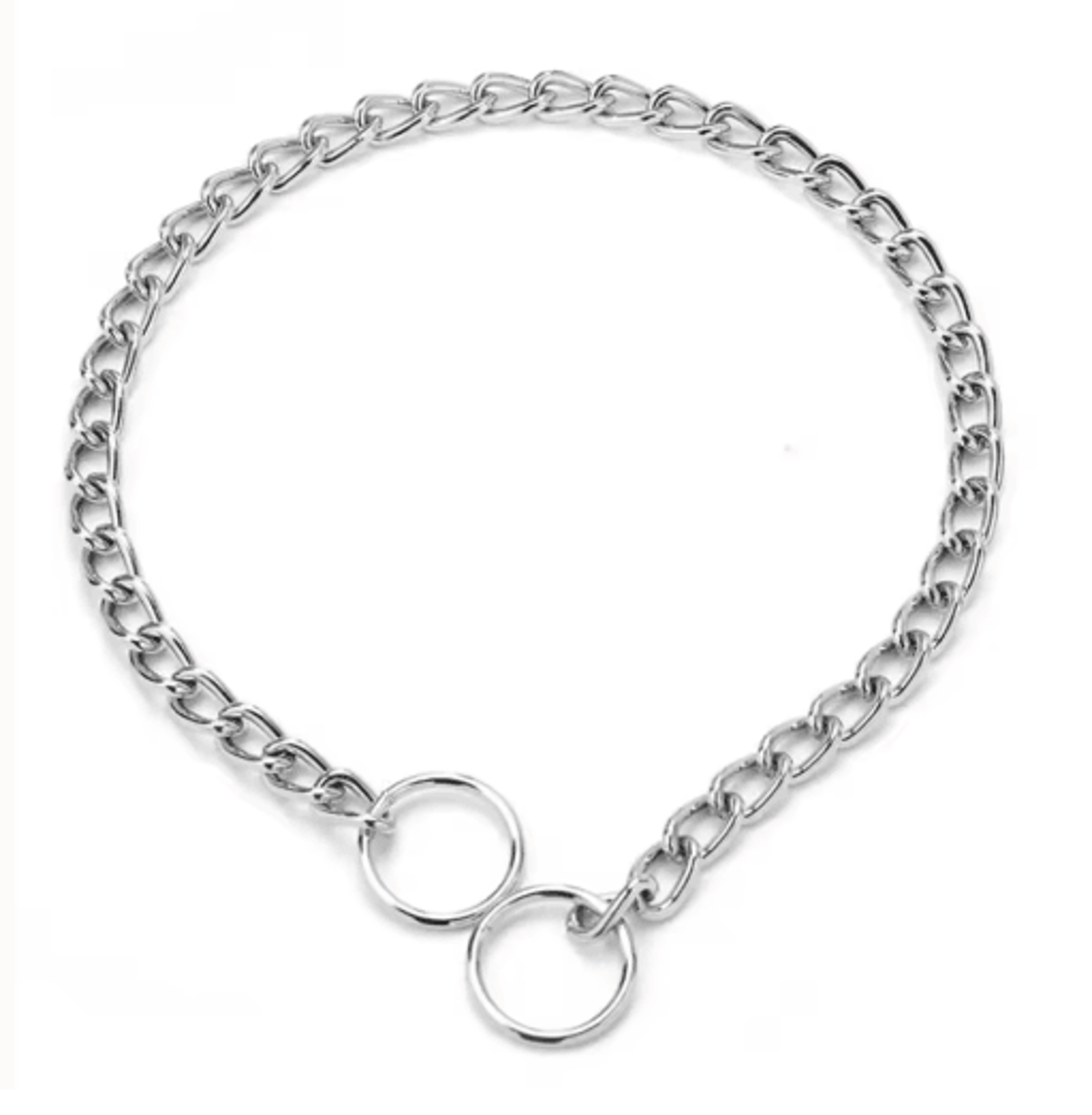 Stainless Steel Adjustable Dog Choke Training Collar For Bulldogs  Strong Dogs 2