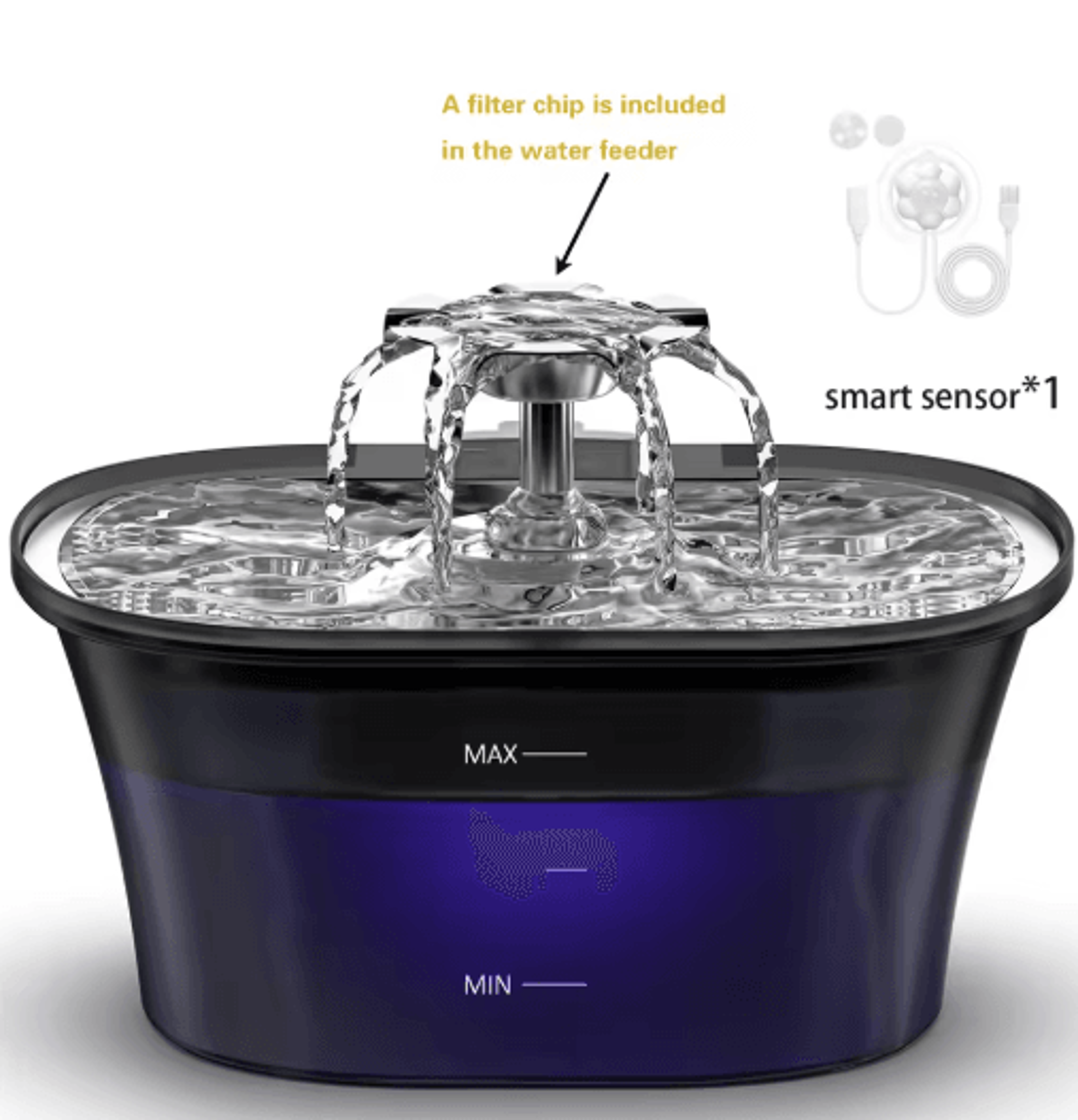 25L USB Automatic Pet Water Fountain For Cats  Dogs 3