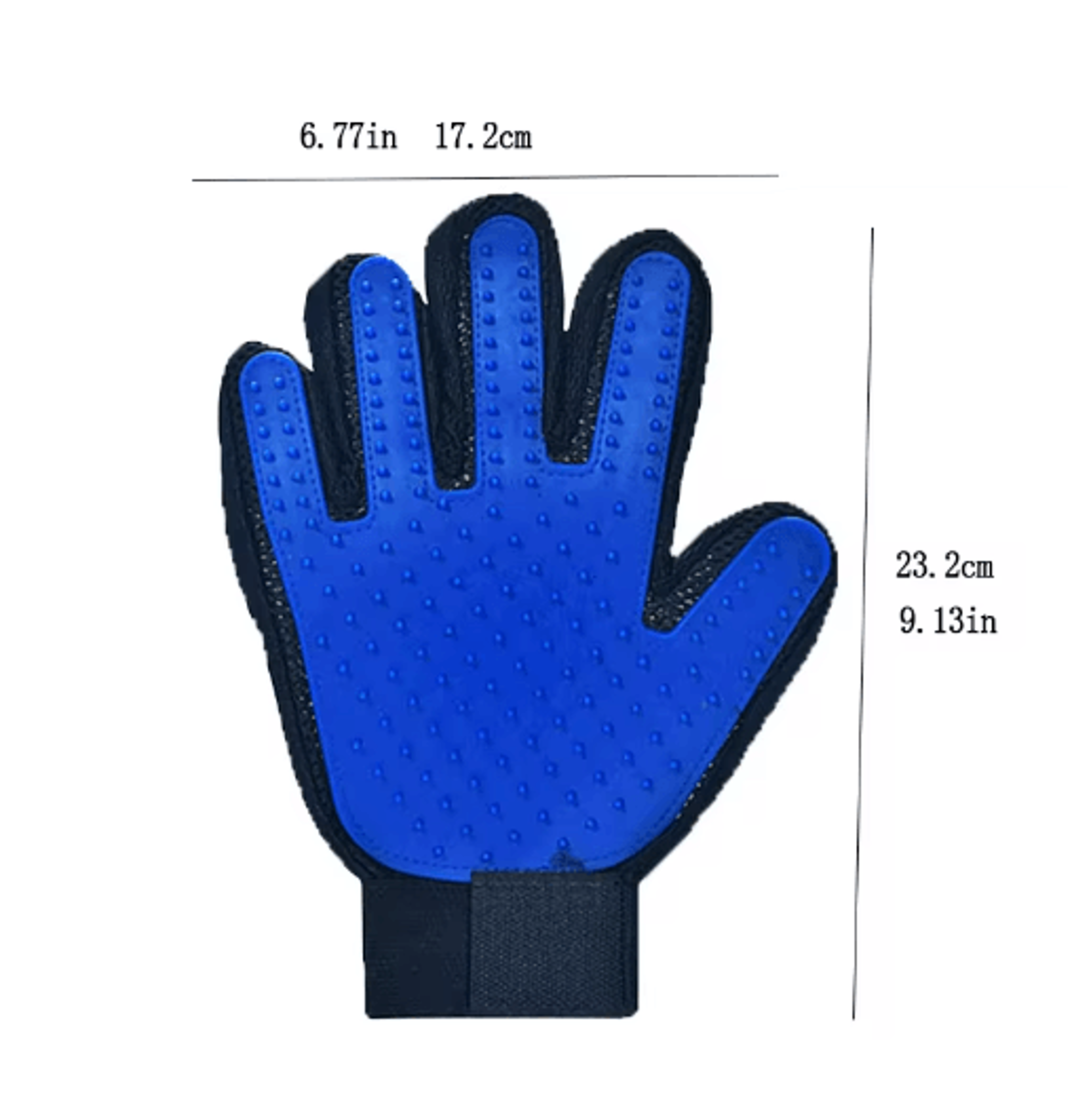 Silicone Pet Grooming Gloves For Cat  Dog Hair Removal 1