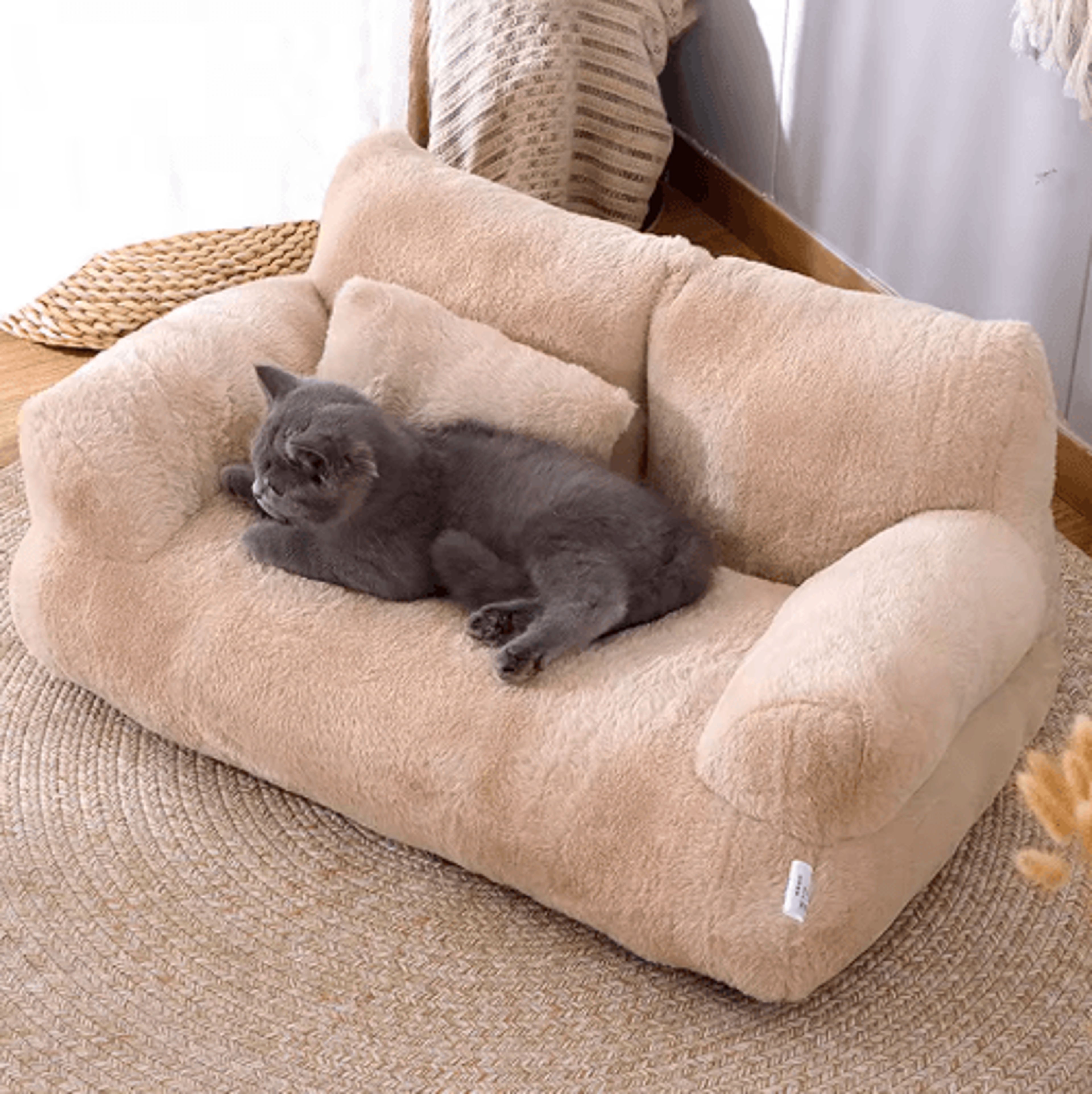 Soft Detachable Washable Pet Sofa Couch For Cats  Dogs 5