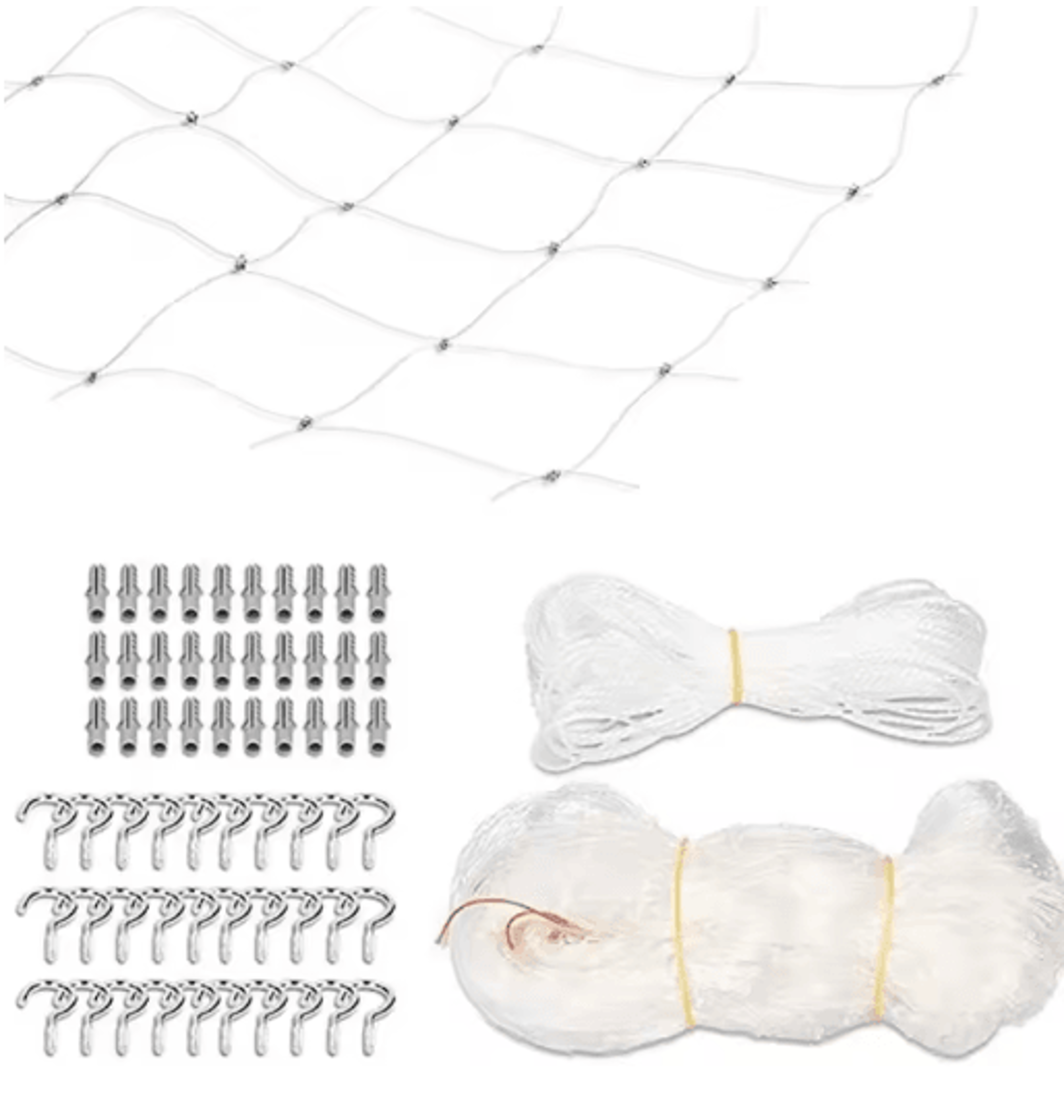 Protective Cat Safety Net For Balcony Window  Garden Fall Prevention 6
