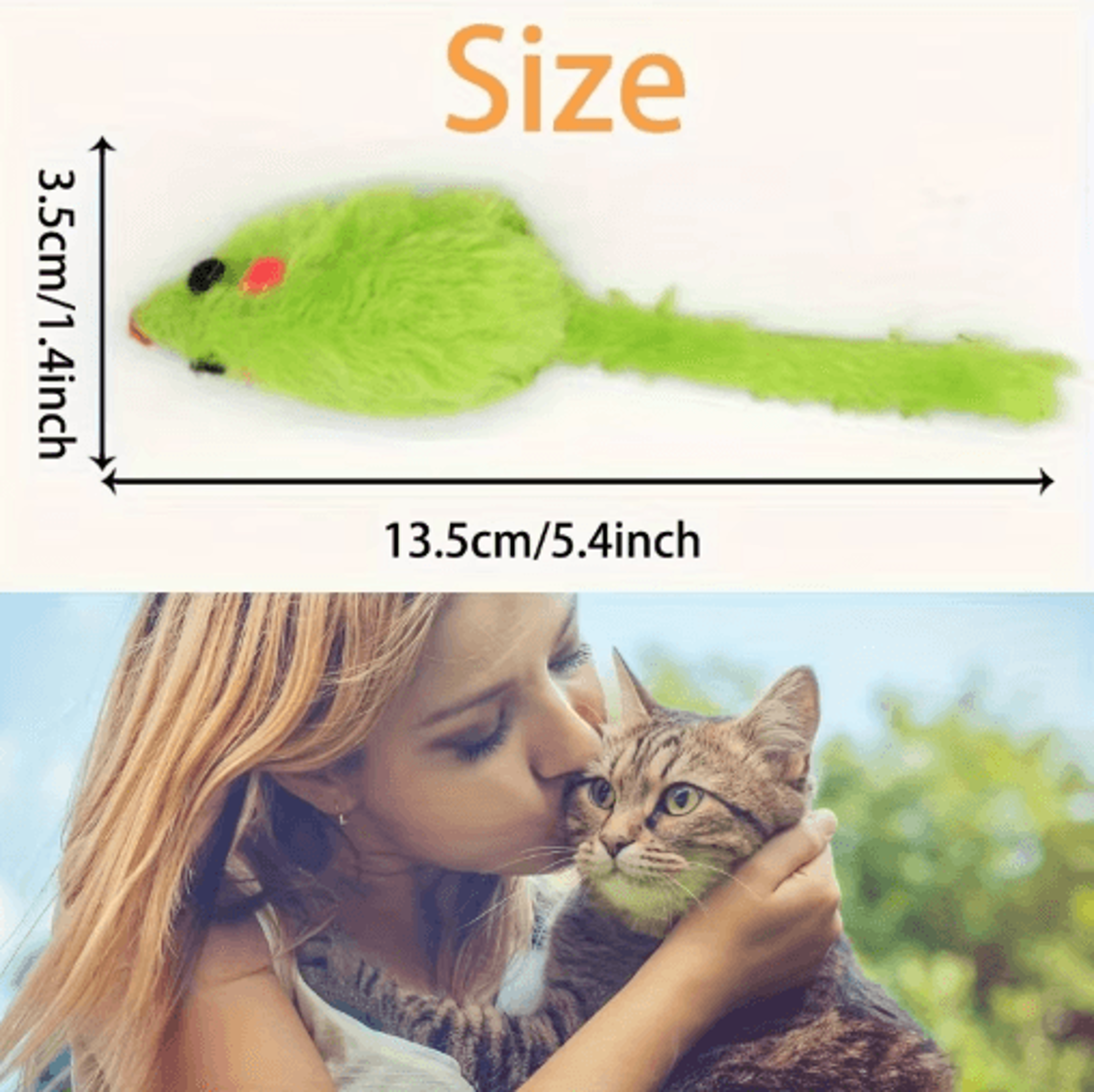 25Pack Plush Mouse Cat Toys  Interactive Hunting  Play Set For Cats 4