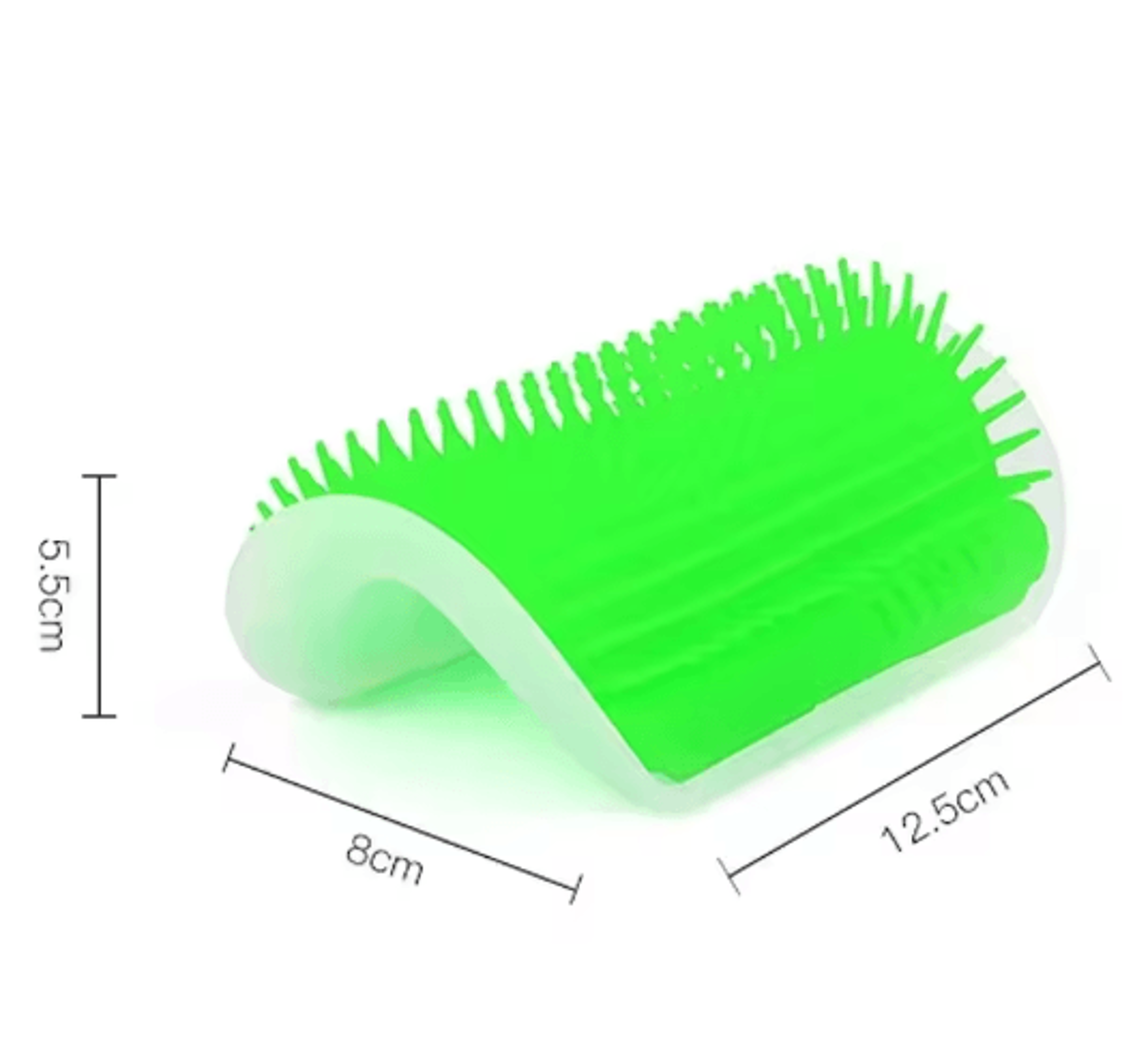 WallMounted Cat Corner Scratcher With Catnip  SelfGrooming Interactive Toy 7