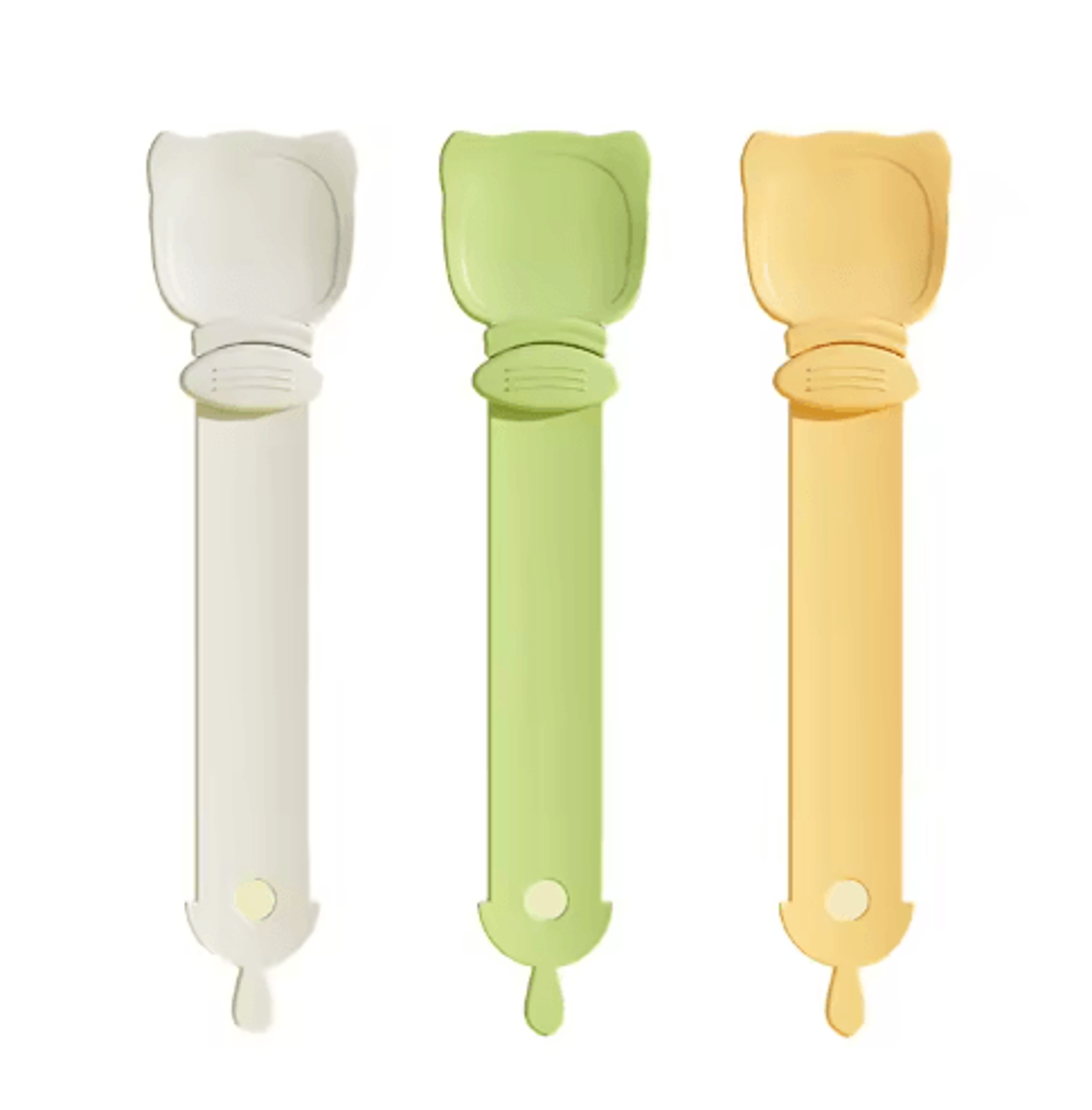 Cat Lick Spoon Feeder  Long Handle Wet Food  Treat Dispensing Spoon 4
