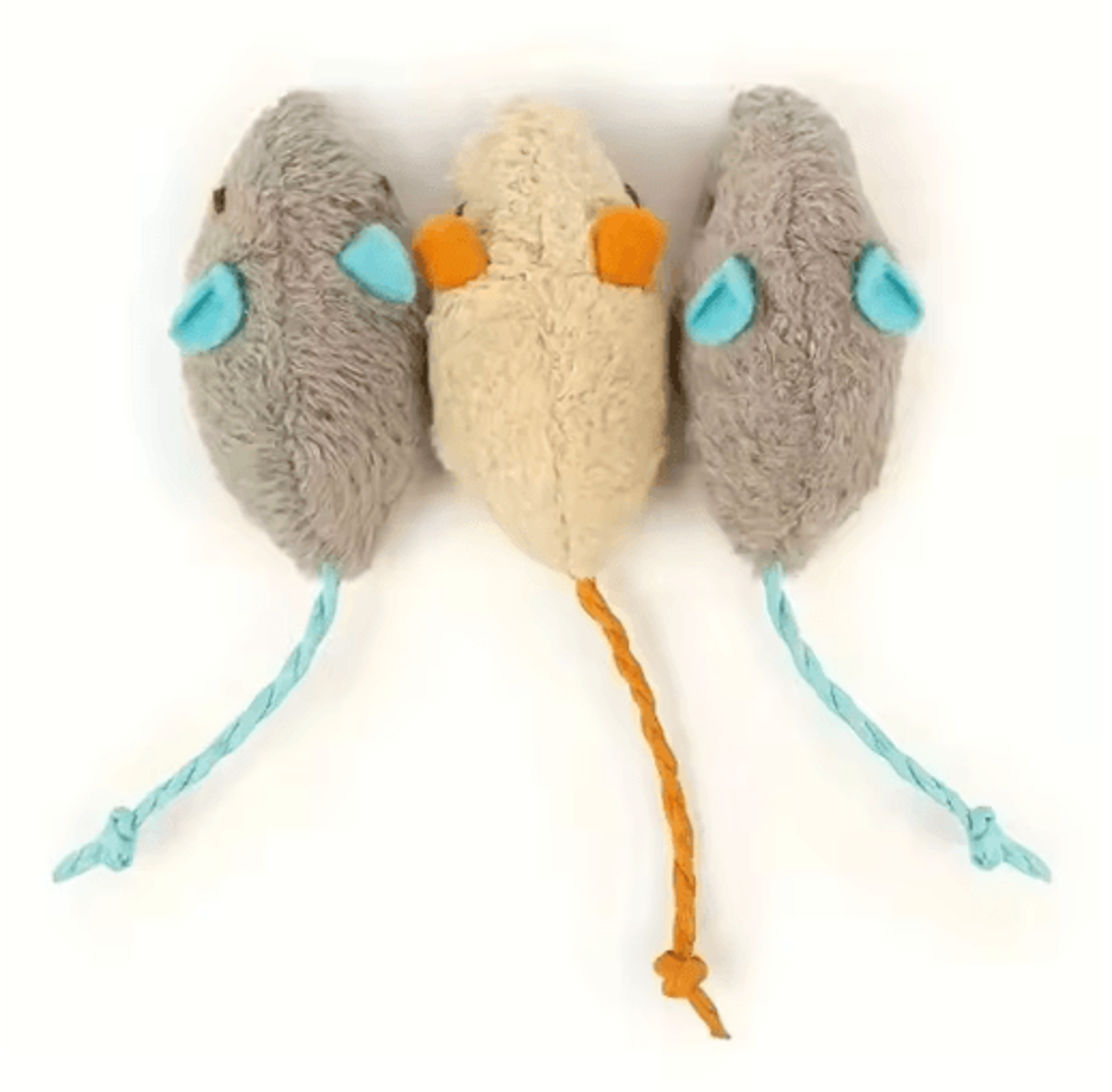Interactive Plush Rat Cat Toy Cat Toy Mouse For Hunting Chasing  Indoor Play 2