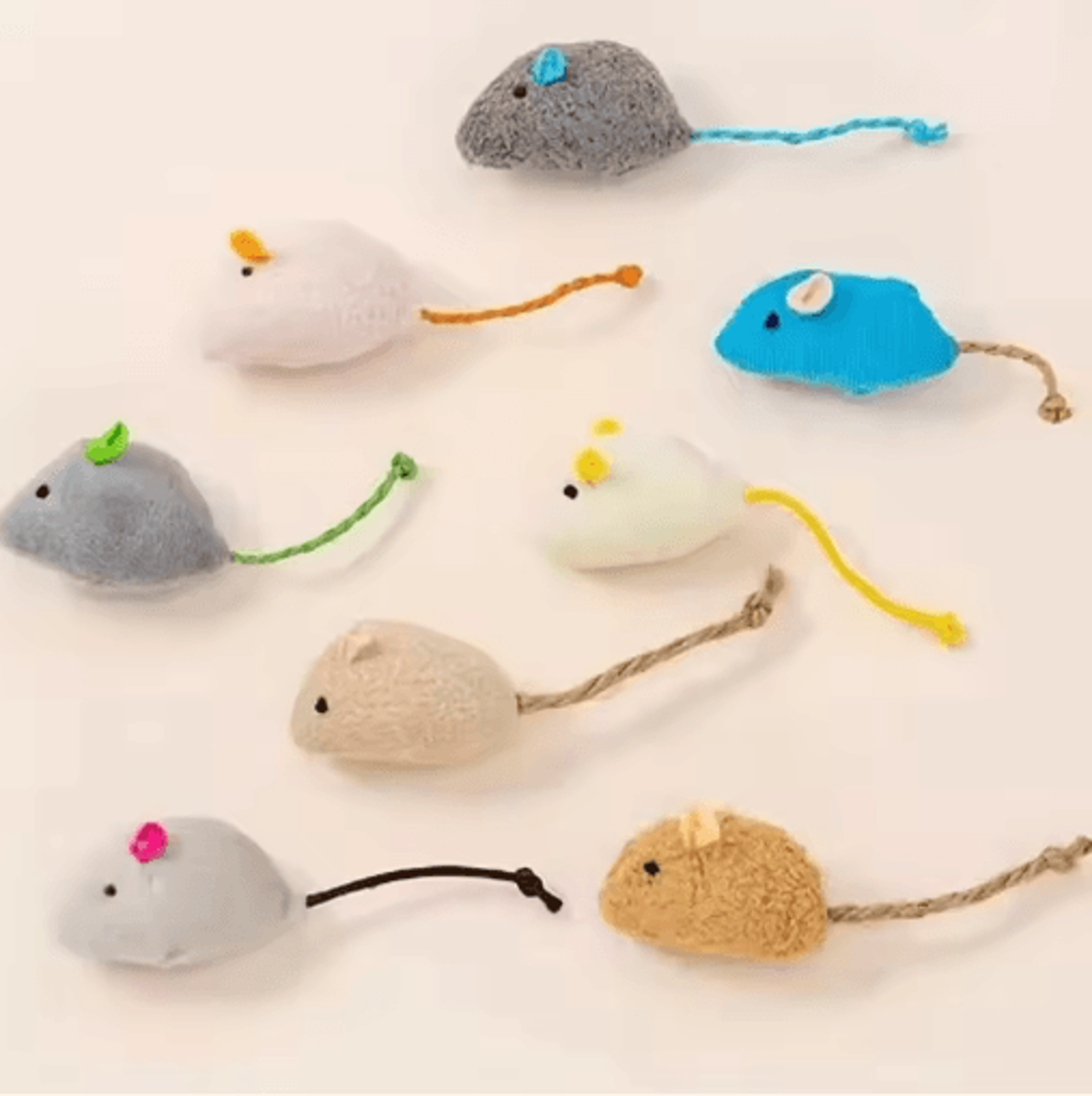 Interactive Plush Rat Cat Toy Cat Toy Mouse For Hunting Chasing  Indoor Play 9