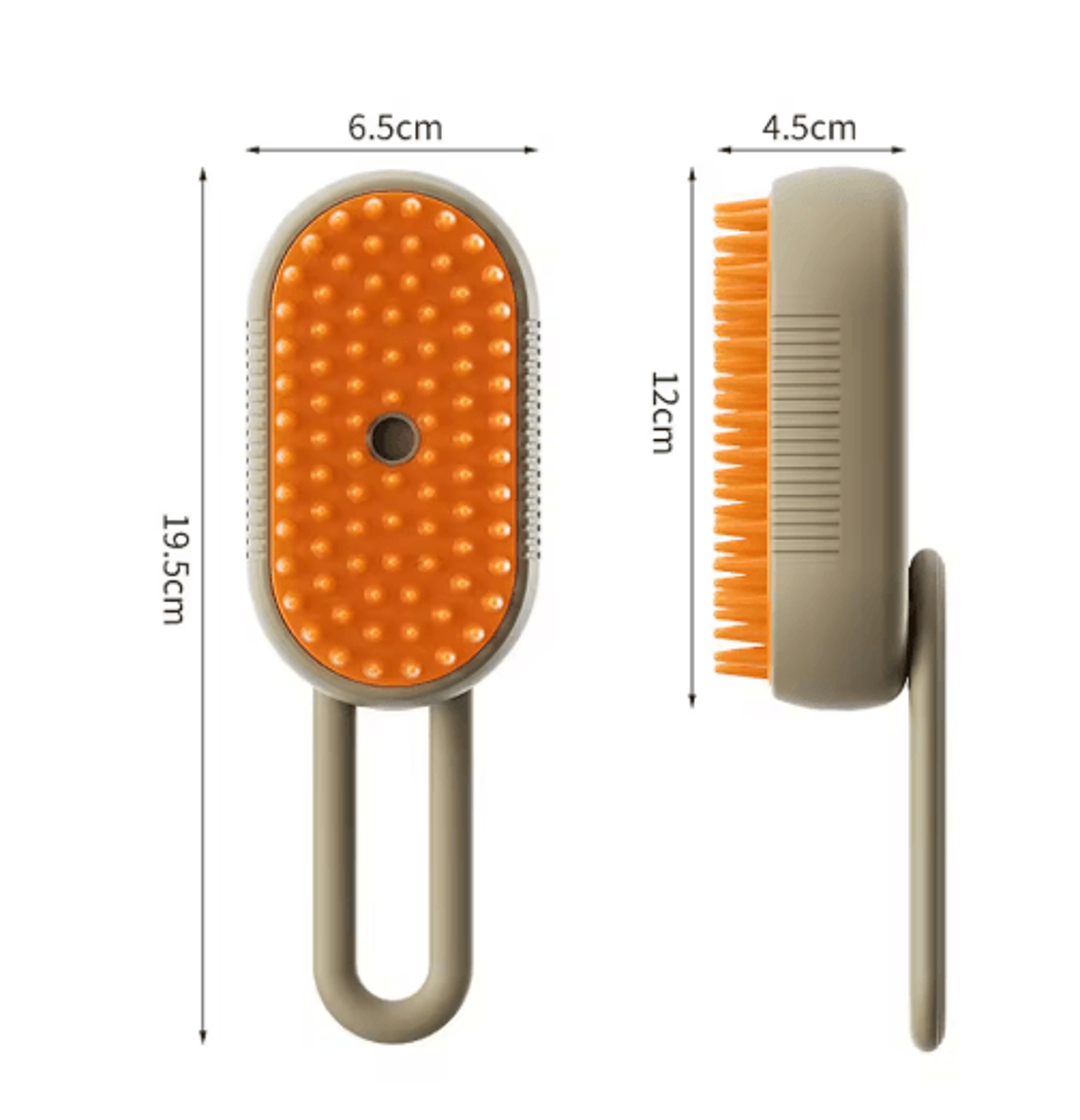 3in1 Rechargeable Steam Pet Grooming Brush Pet Grooming Brush With Spray Massage  Deshedding Techno 5