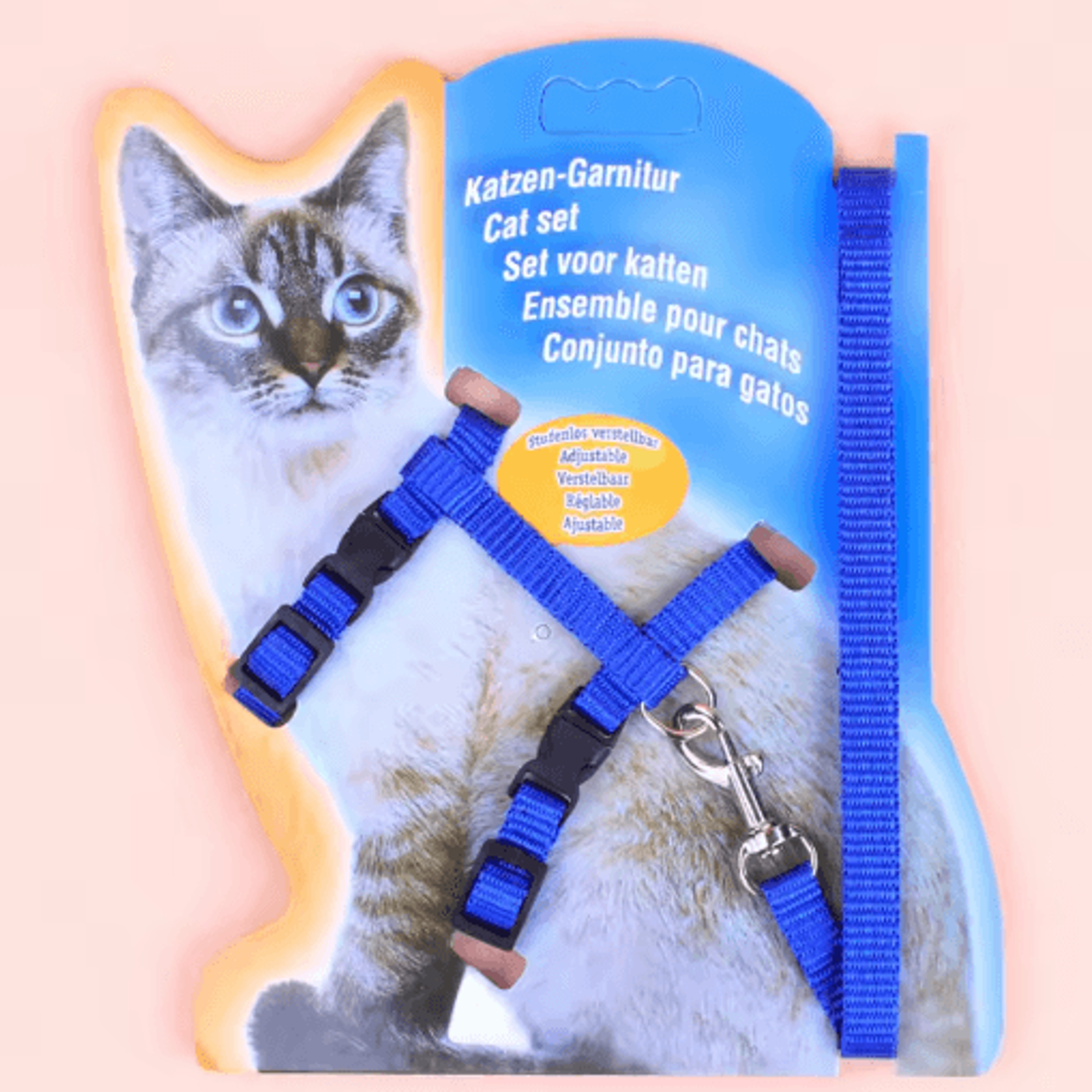 SecureFit Nylon Cat Harness And Leash Set For Everyday Adventures 1