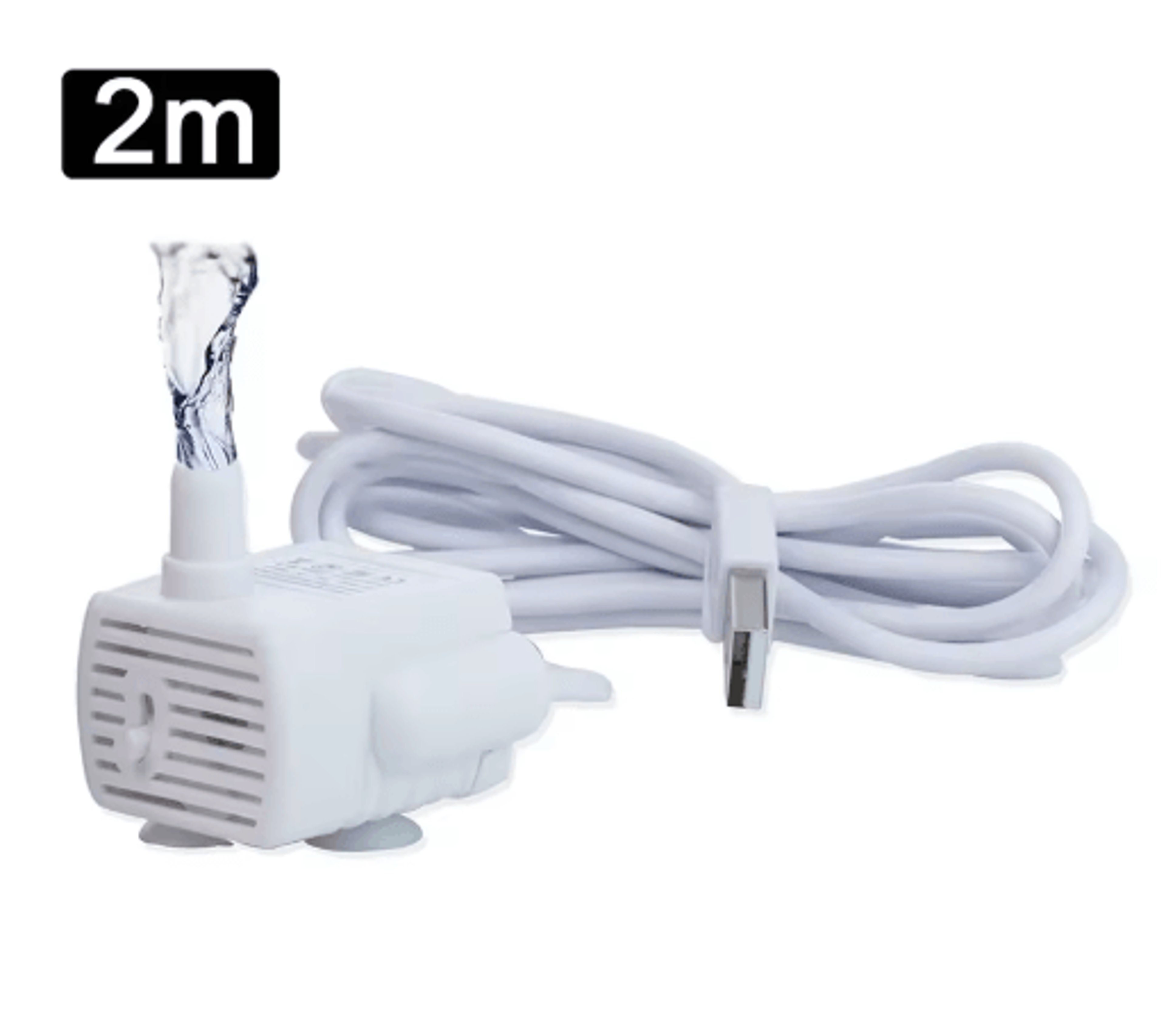 AquaFlow USB Replacement Water Pump For Pet Water Fountains 1