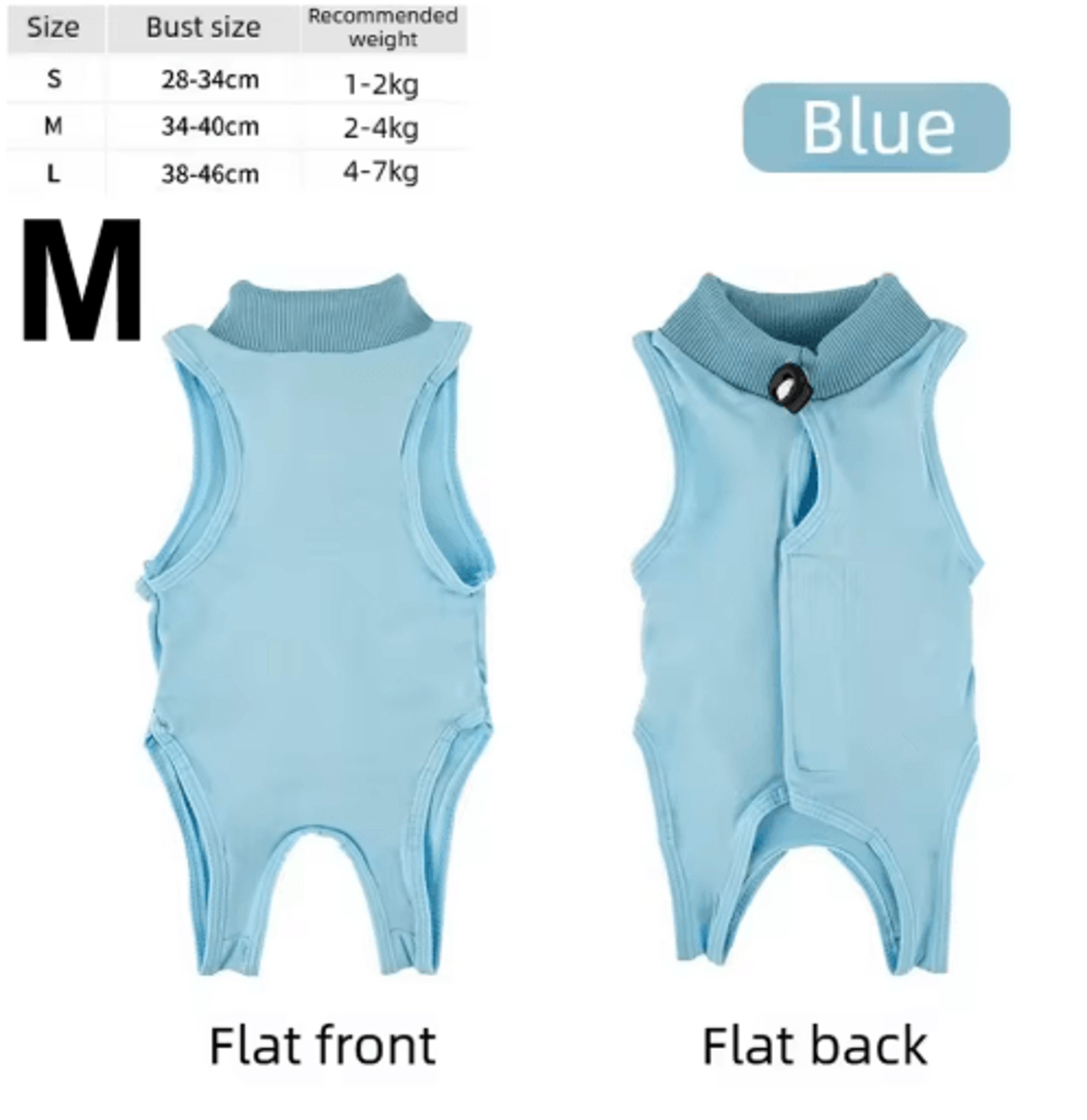 ComfortCare Cat Recovery Suit For PostSurgery Protection 7