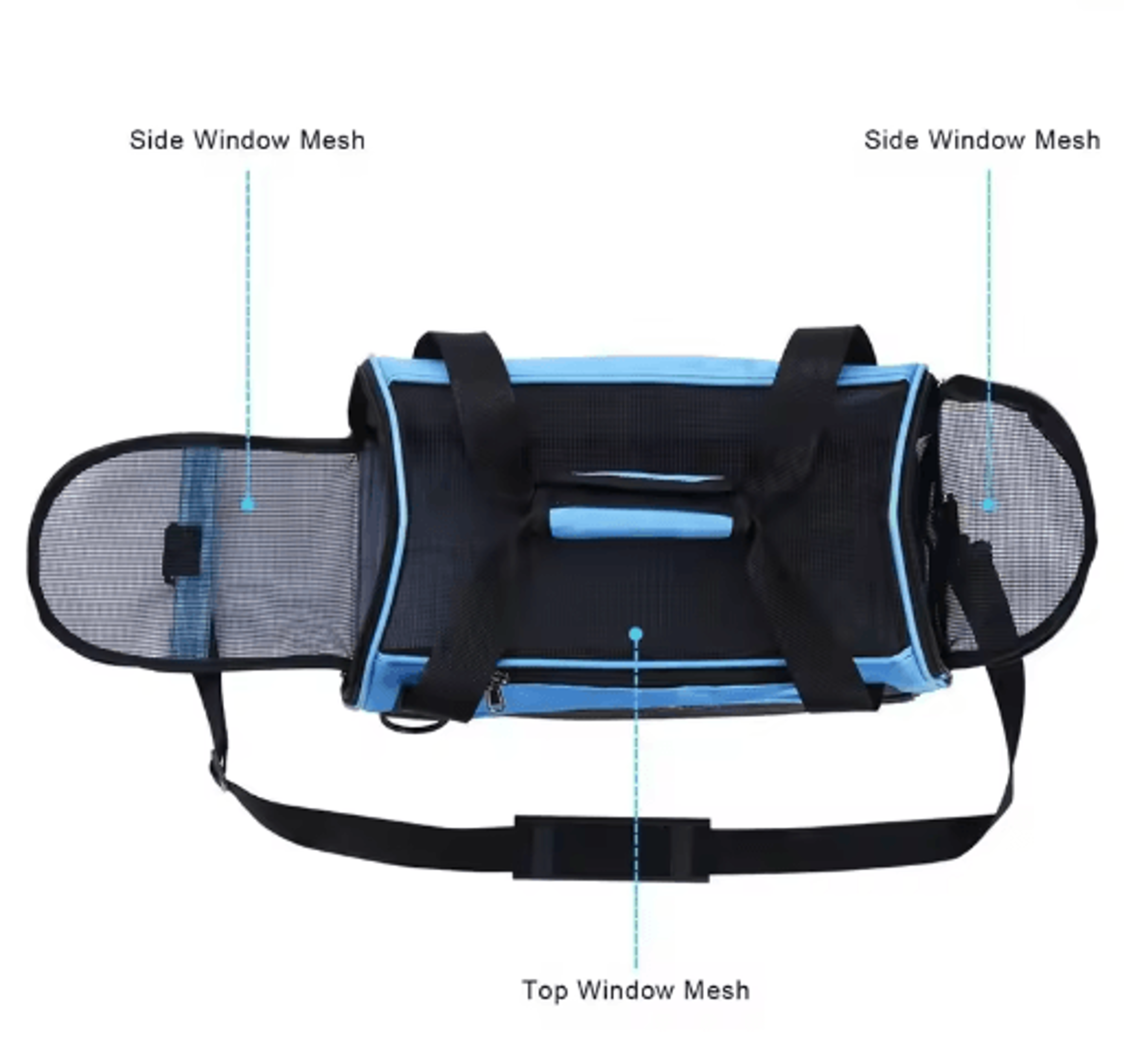 TravelEase Foldable Pet Carrier Bag For Cats  Small Dogs 7