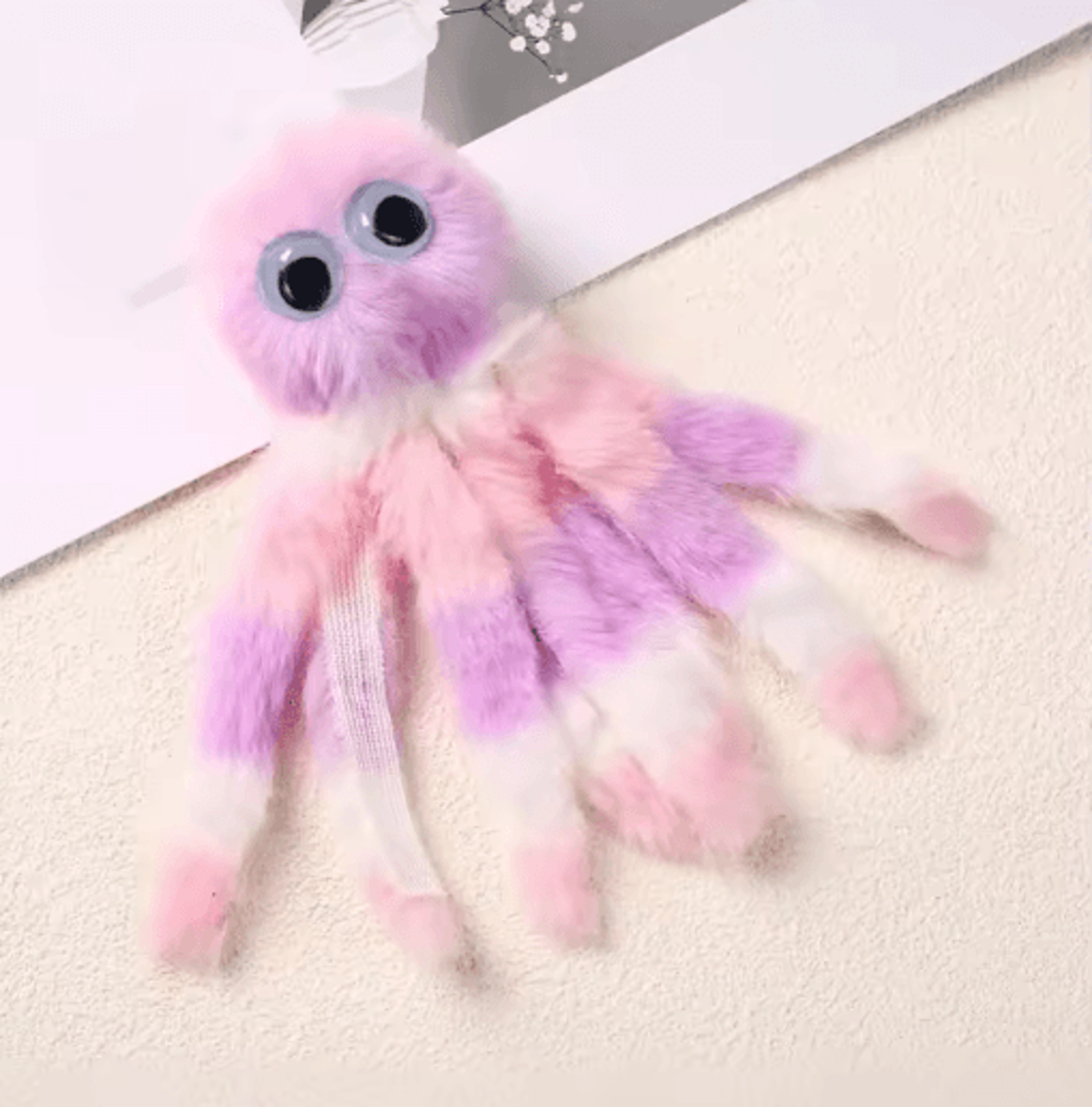 Octopus Plush Cat Toy With Catnip For Chewing Kicking And Interactive Play 1
