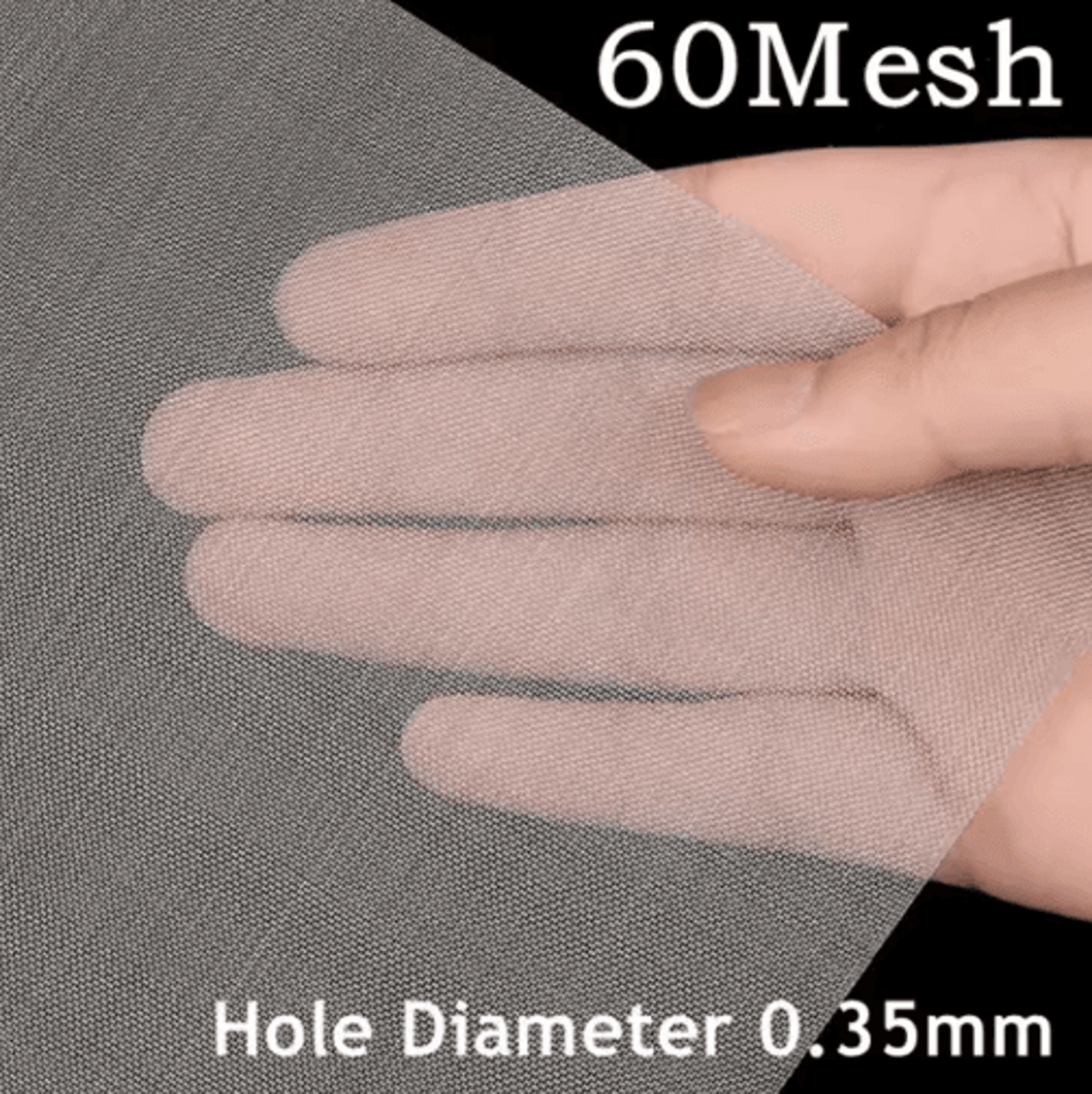 30 By 30cm Stainless Steel Mesh Screen Woven Wire Filter Mesh Sheet 4400 Mesh 4