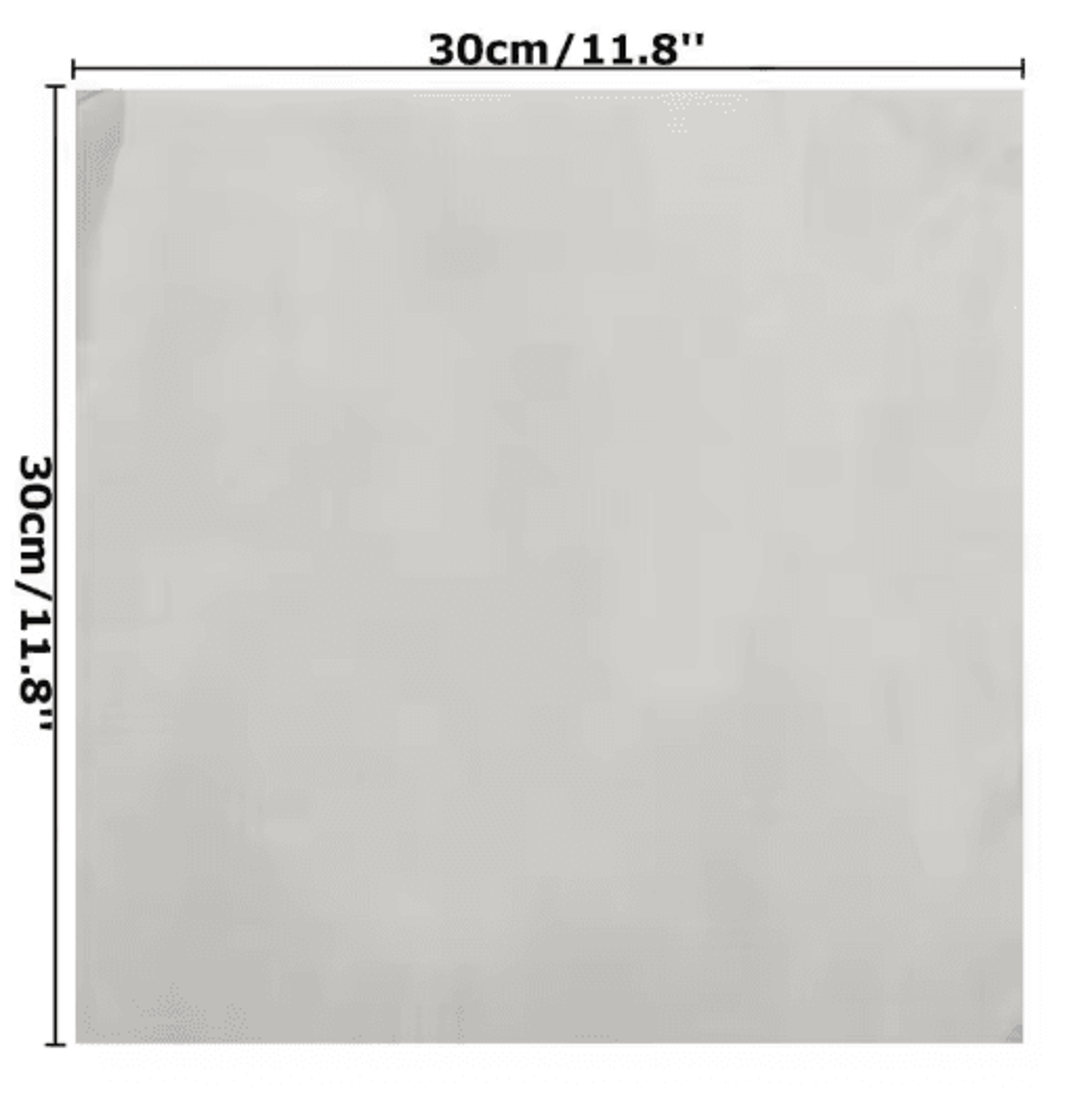 30 By 30cm Stainless Steel Mesh Screen Woven Wire Filter Mesh Sheet 4400 Mesh 14
