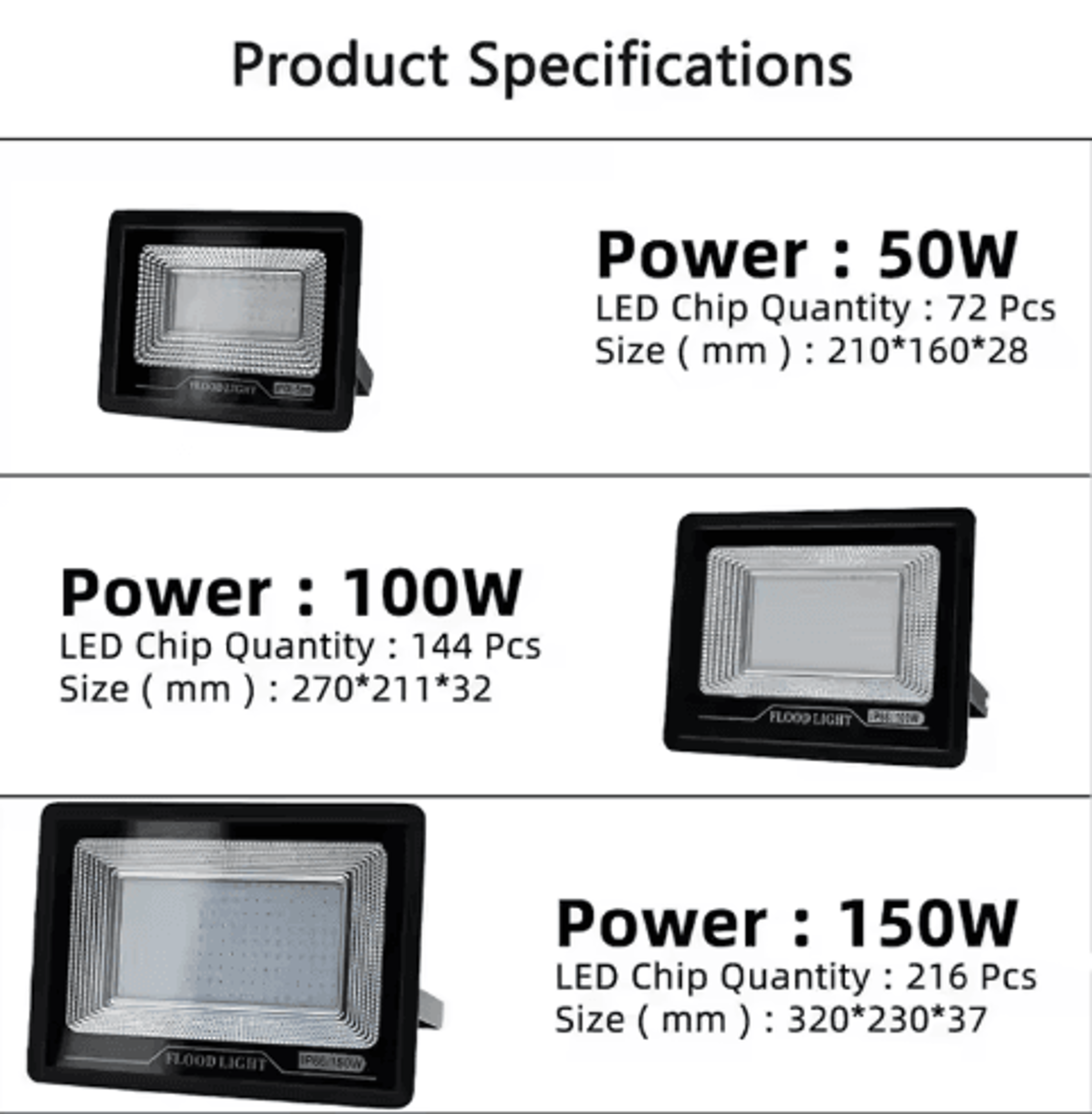 50W100W LED UV Floodlight 395400nm IP66 Waterproof Black Light For Parties  Outdoor Events 10