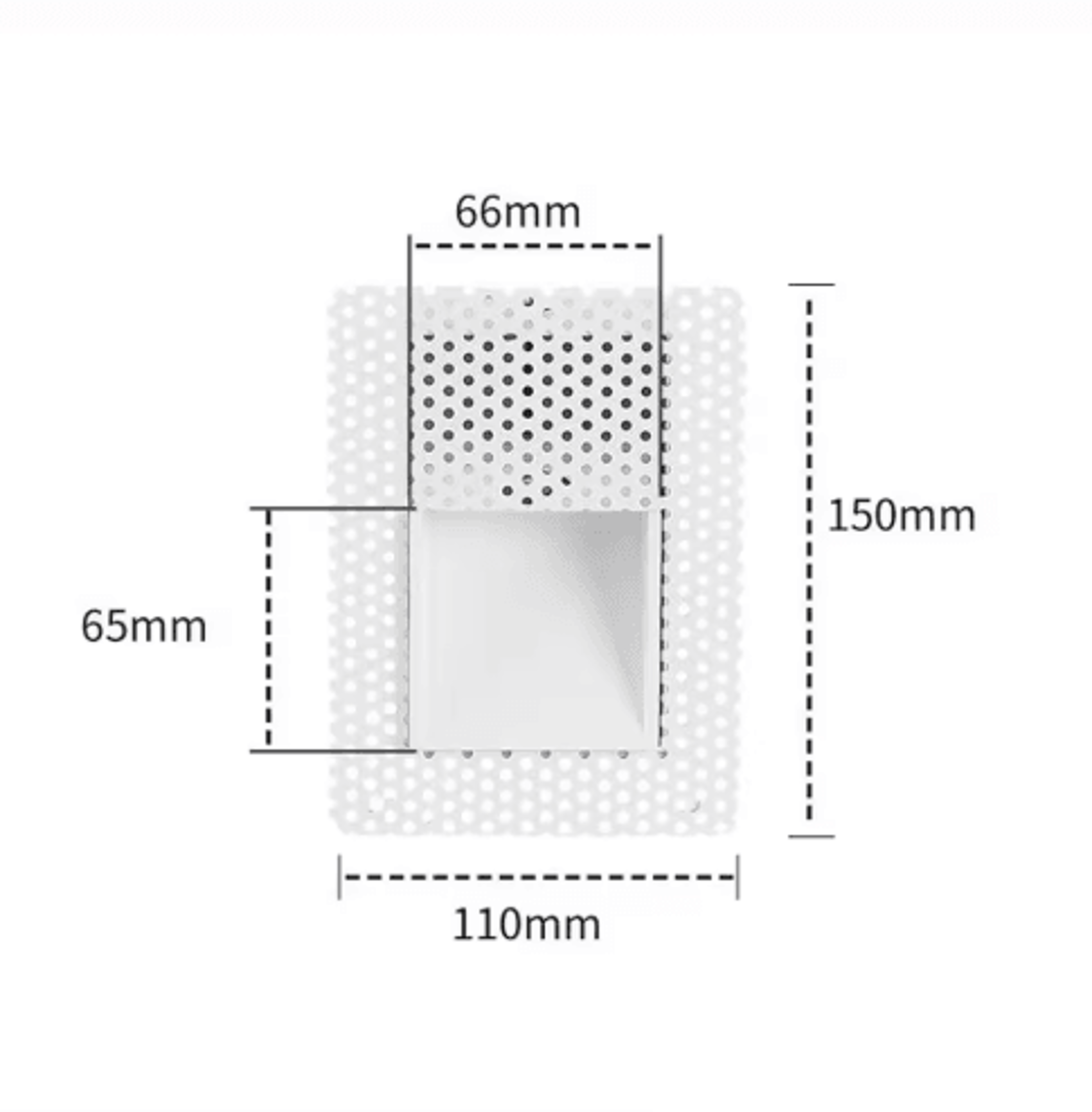 Borderless LED Step Lights  3W Motion Sensor Embedded Wall Light For Stairs  Hallways 2