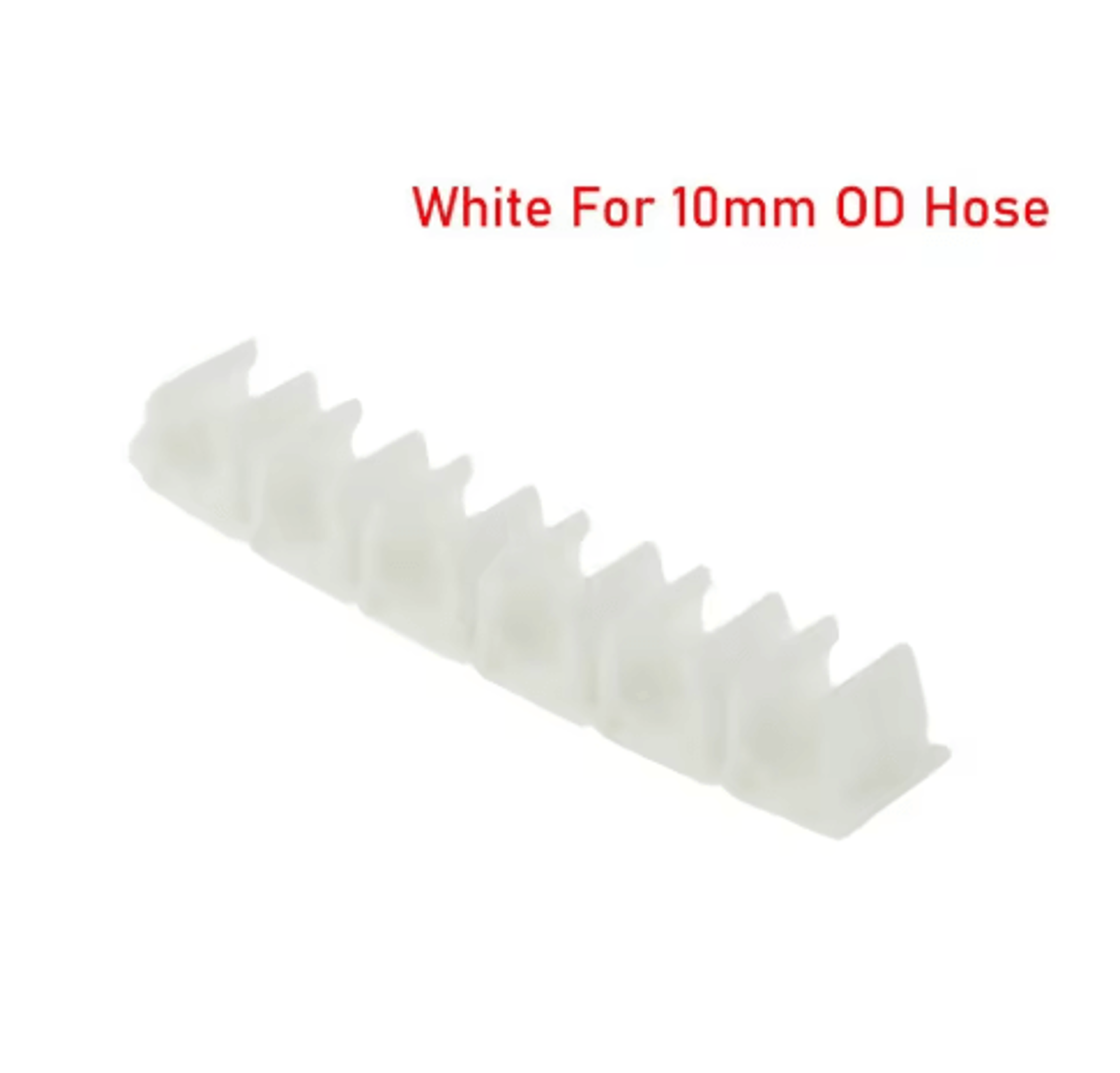 6Way Nylon Pneumatic Tube Clamp  Air Hose  Water Pipe Holder For 412mm Tubing 2