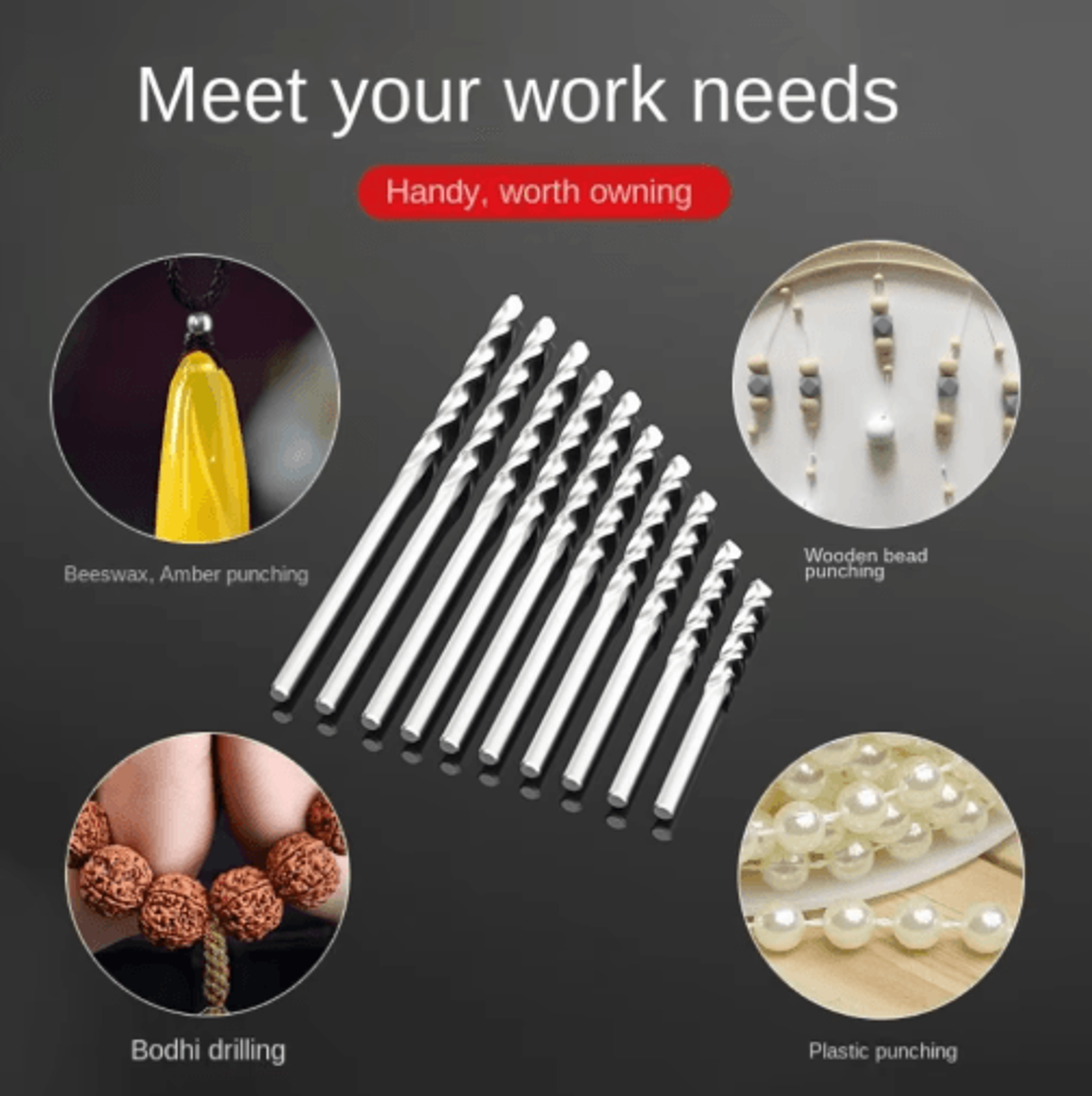 High Speed Steel Straight Shank Twist Drill Bit  Precision Metal Hole Cutter For DIY  Professional  21