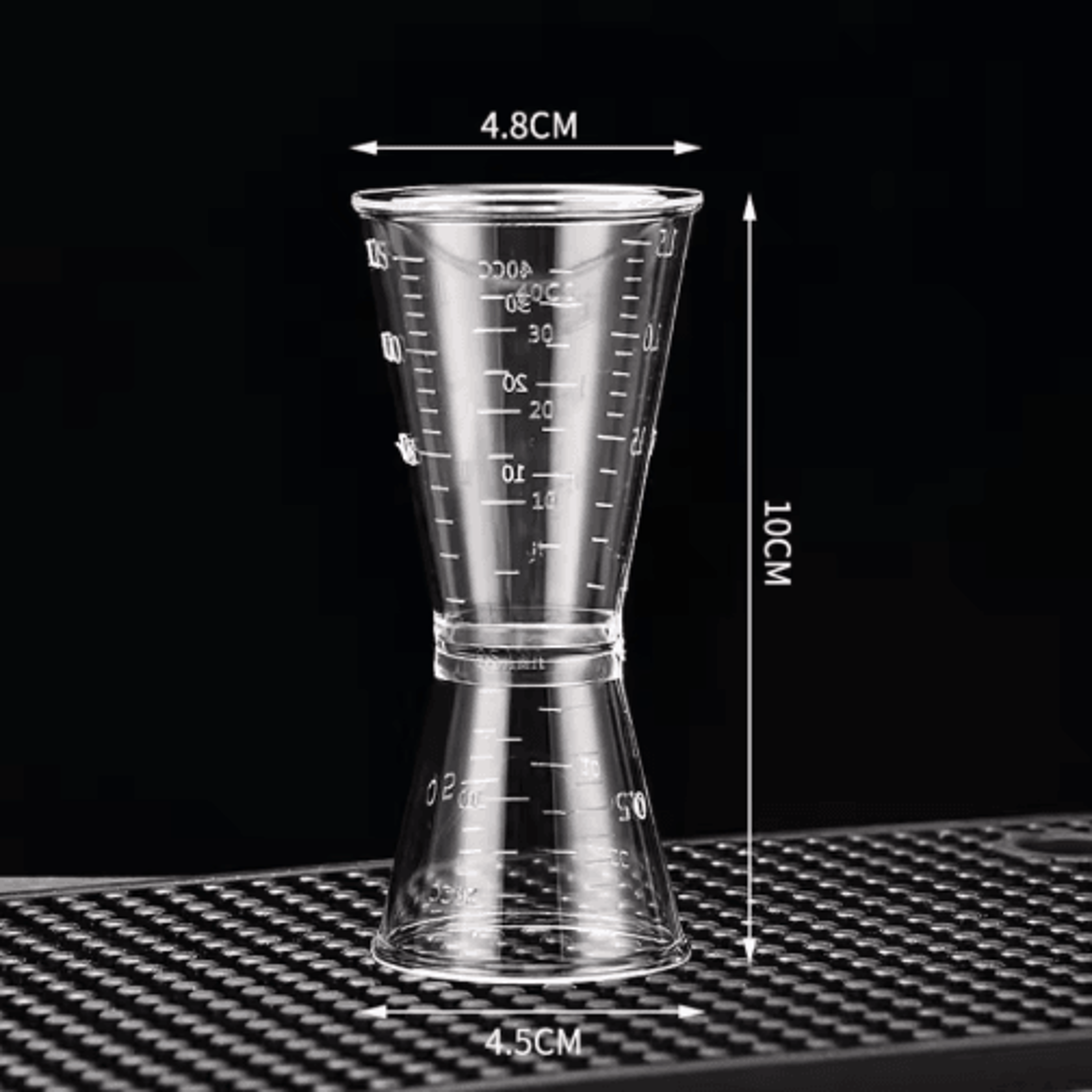 Stainless Steel Cocktail Jigger  DoubleSided Measuring Cup For Home Bars  Professional Mixology 1