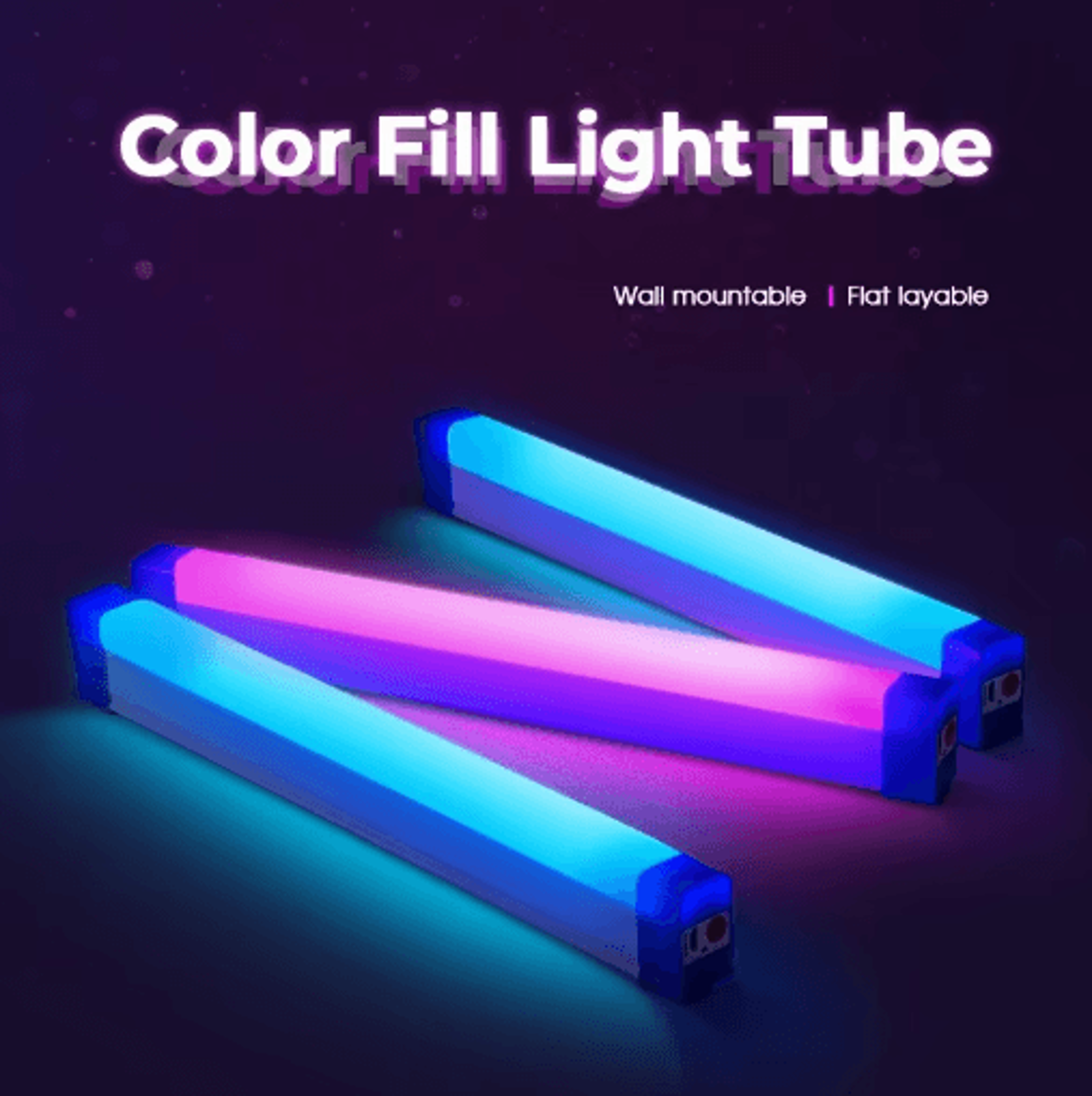RGB USB Tube Light  Colorful LED Ambient Light Stick For Photography  Room Decor 5