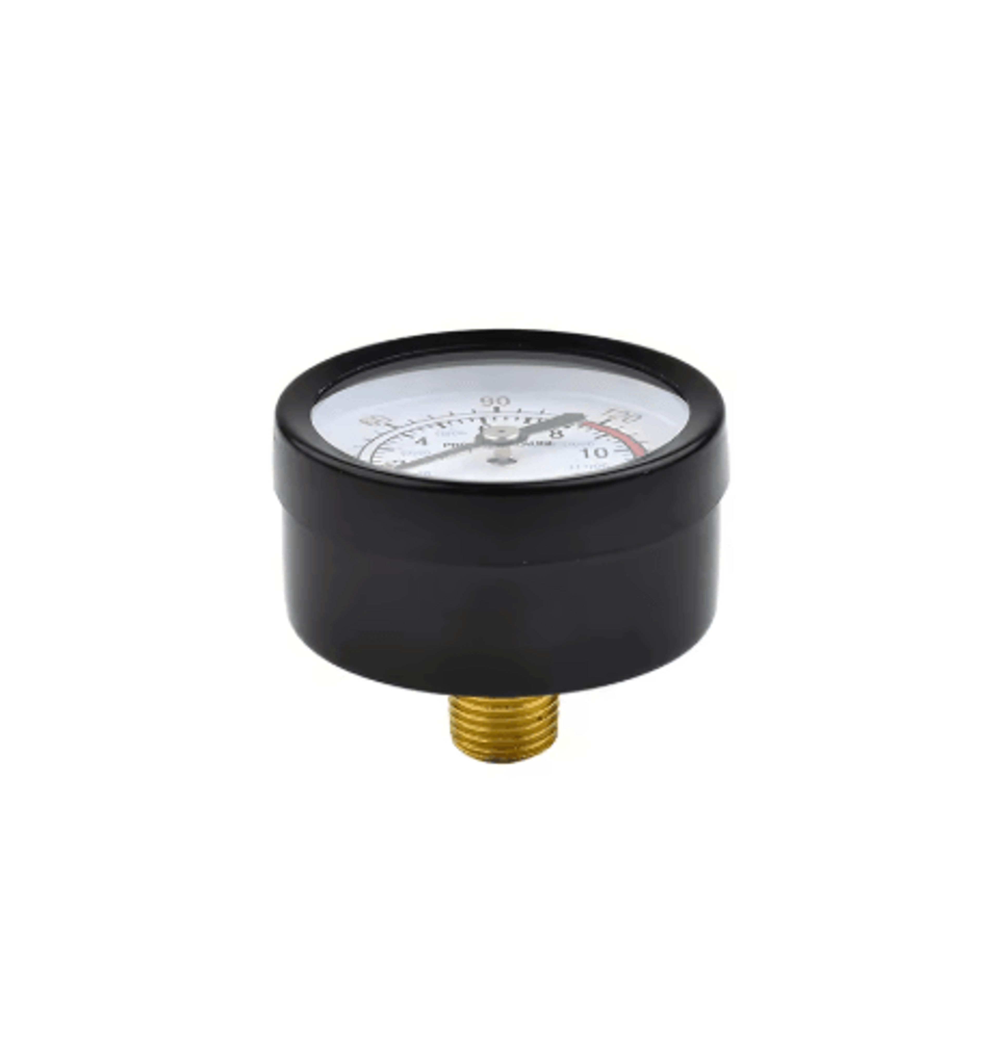Air Compressor Pressure Gauge 0180 PSI 012 Bar  14 BSP Thread Pressure Meter For Pneumatic  Hydraul 1