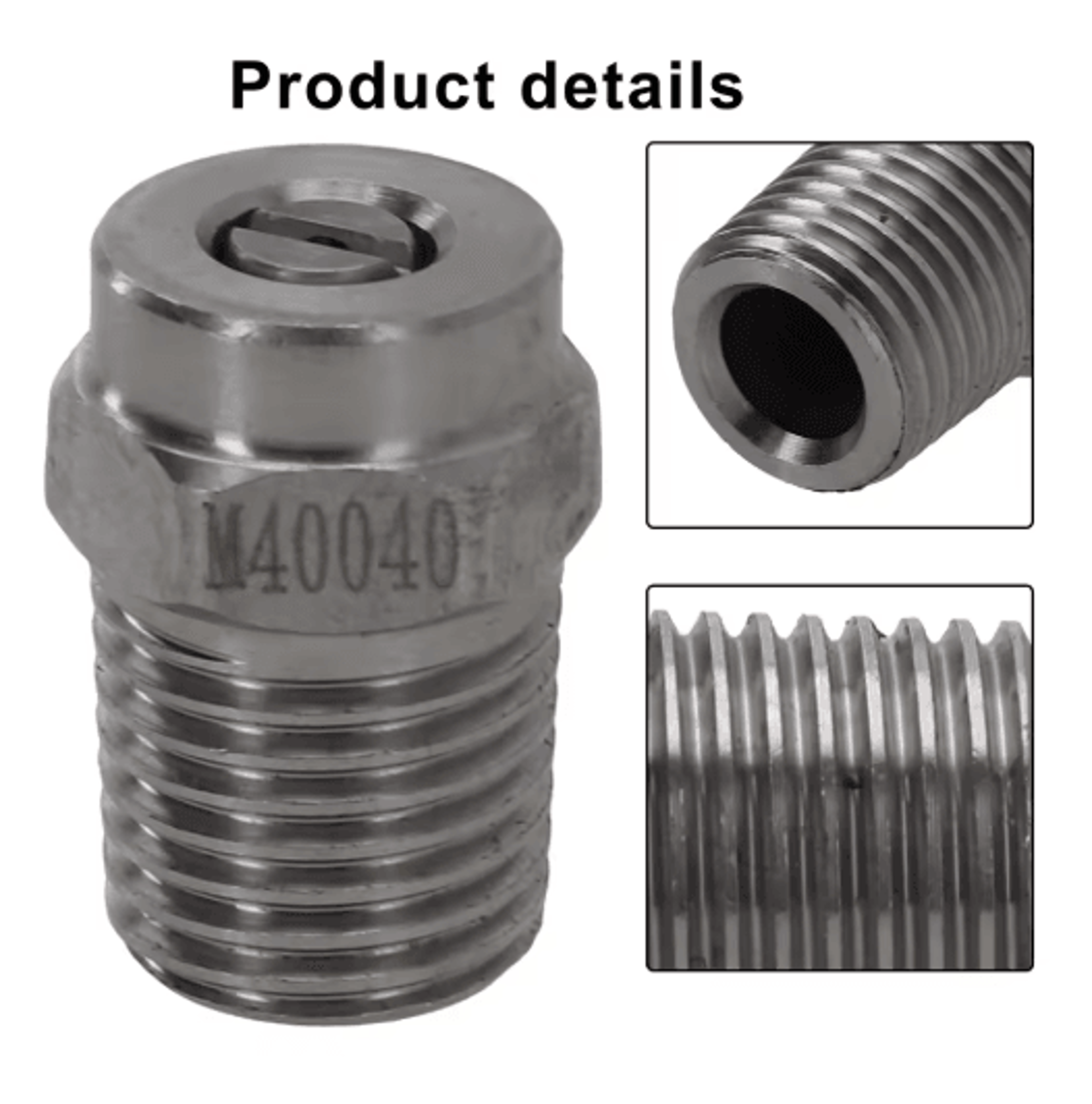 14 HighPressure Washer Nozzle Tips  Stainless Steel Spray  Turbo Nozzles For Pressure Cleaners 5