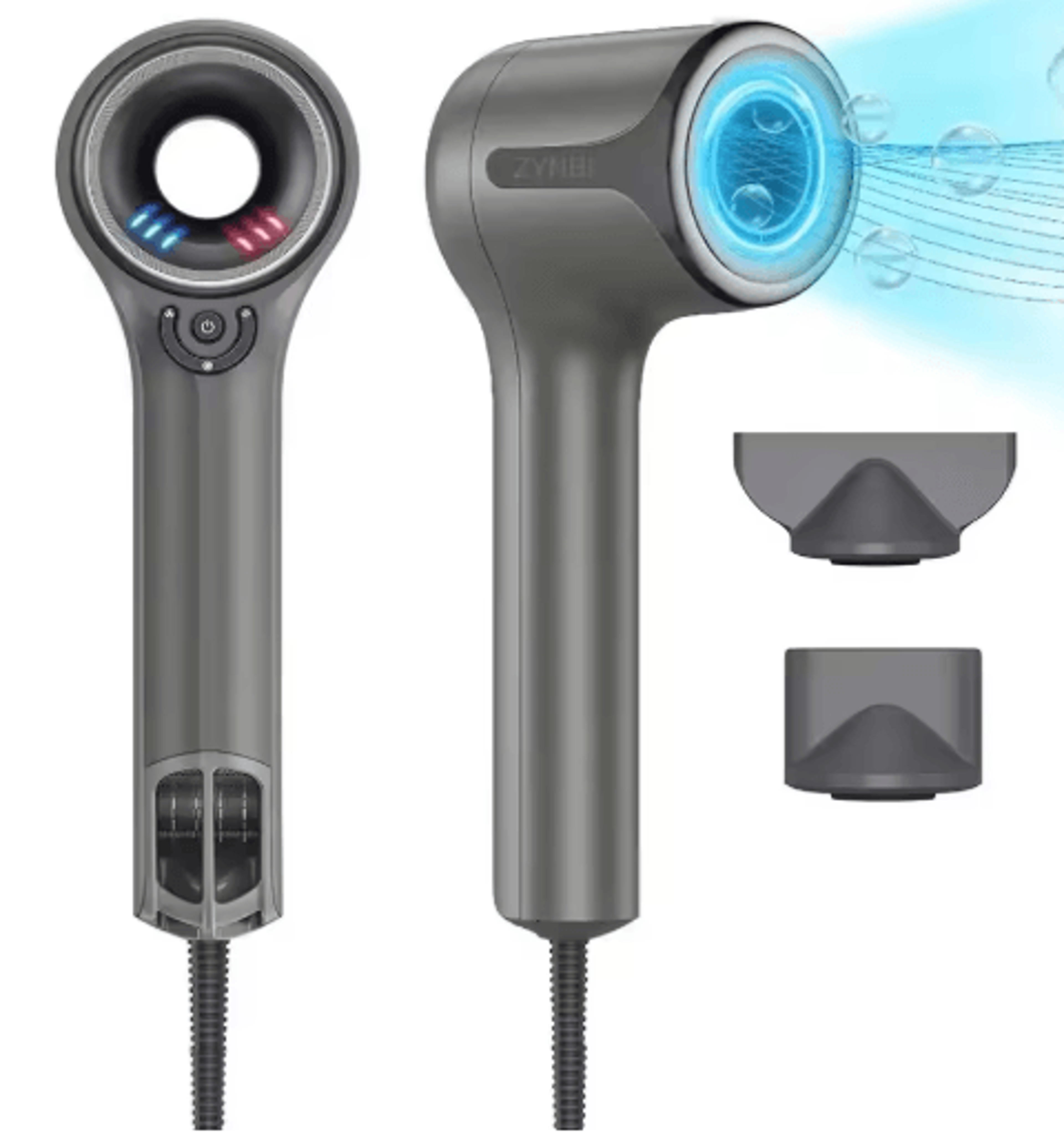 professional ionic high speed hair dryer – low noise leafless blow dryer for fast drying
