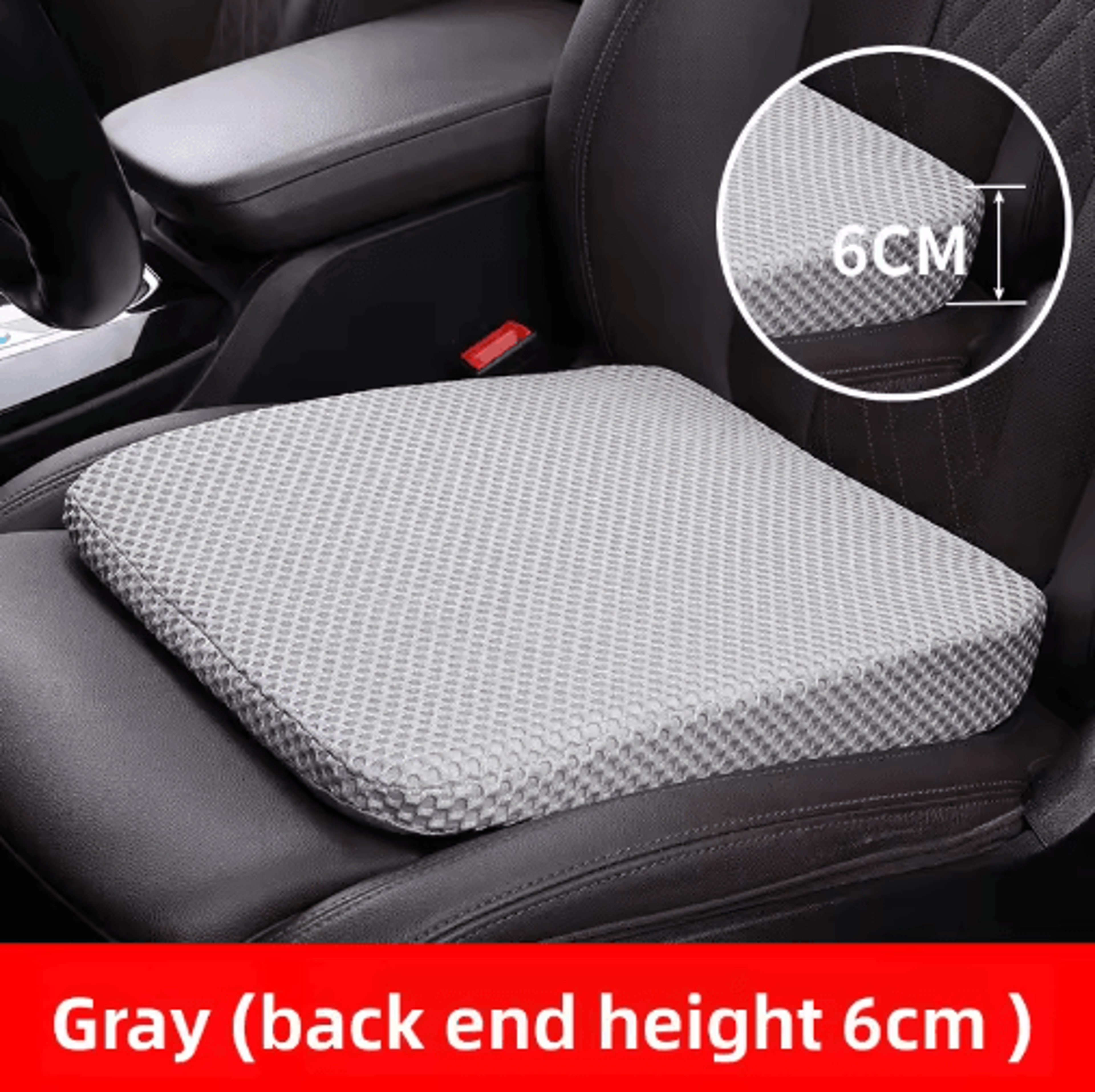Breathable Honeycomb Memory Foam Car Seat Cushion For AllDay Comfort 1