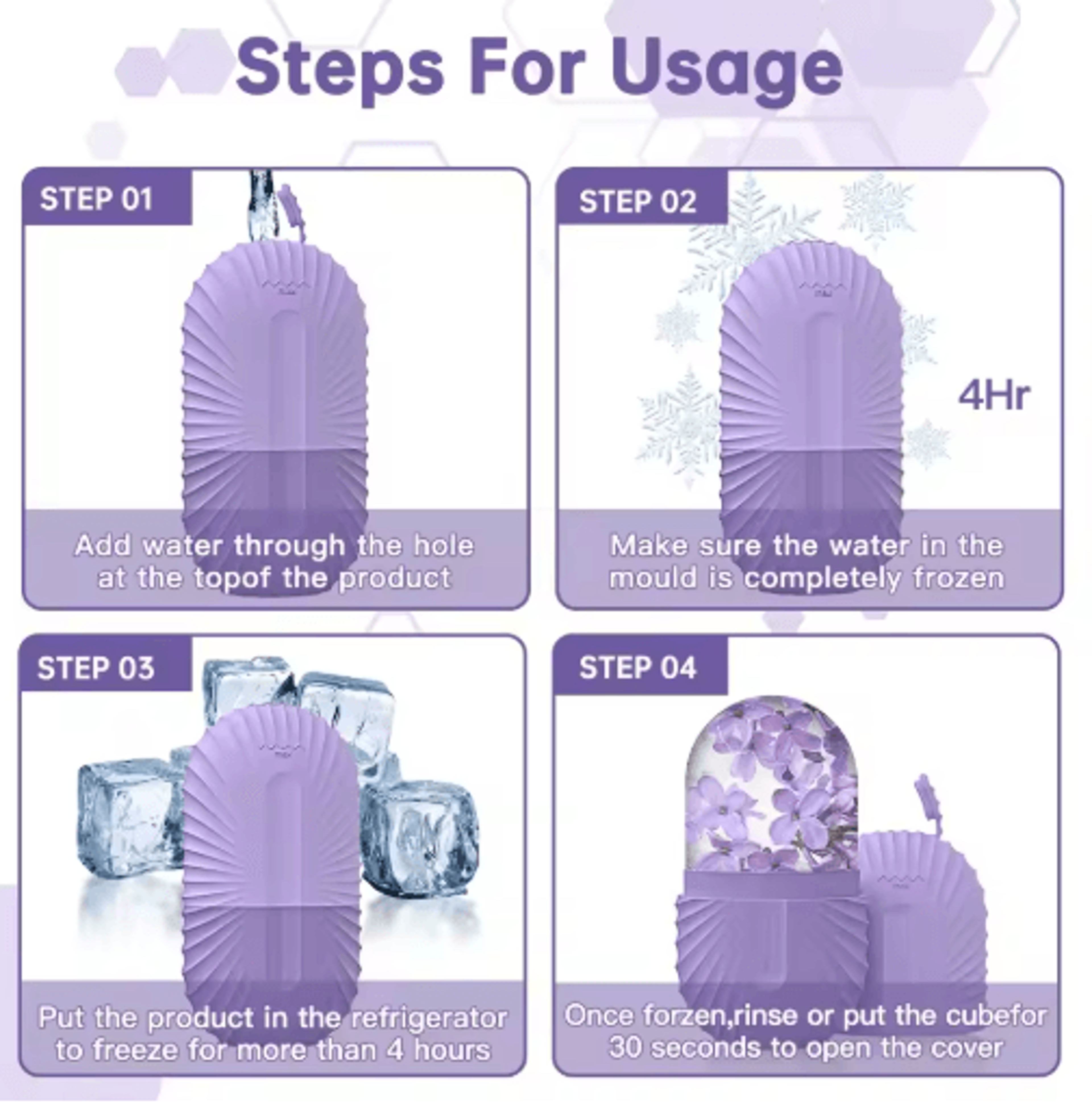 Reusable Ice Face Roller  Facial Skincare  Cooling Massage Tool 16