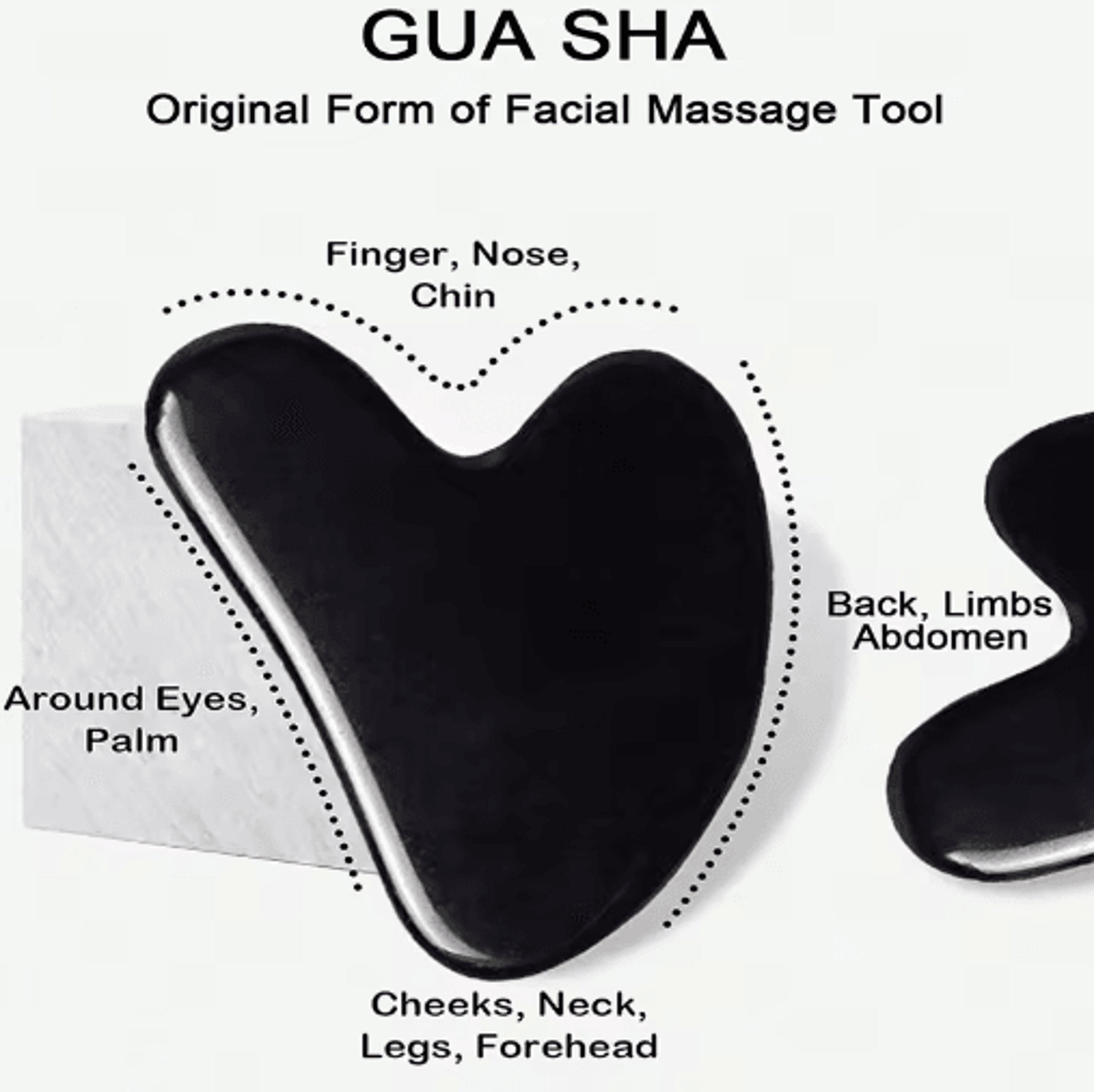3Piece Ice Face Roller  Gua Sha Set  Facial Massage Roller For Lifting  Contouring 7